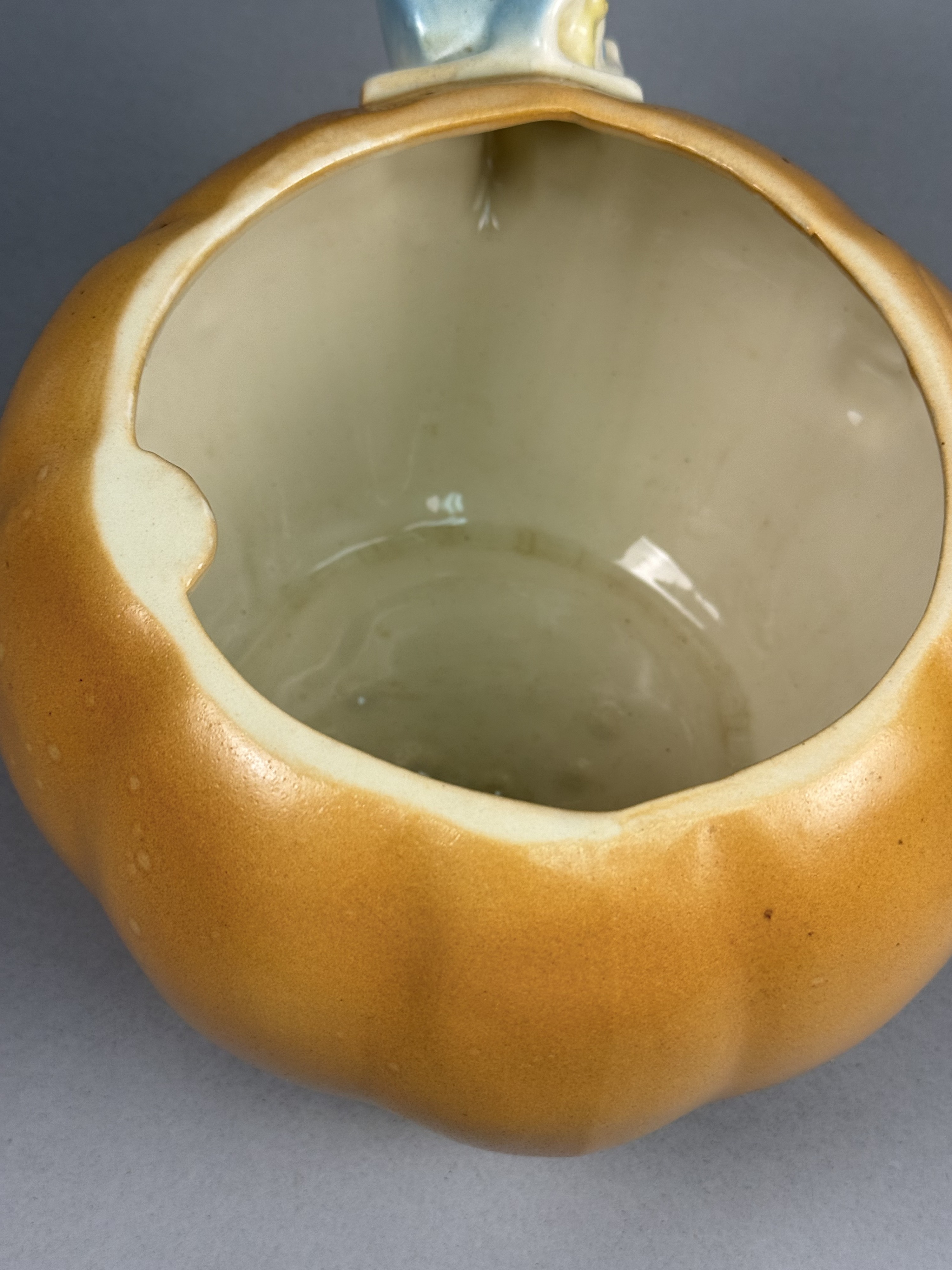 Ceramic Pumpkin Eater Cookie Jar