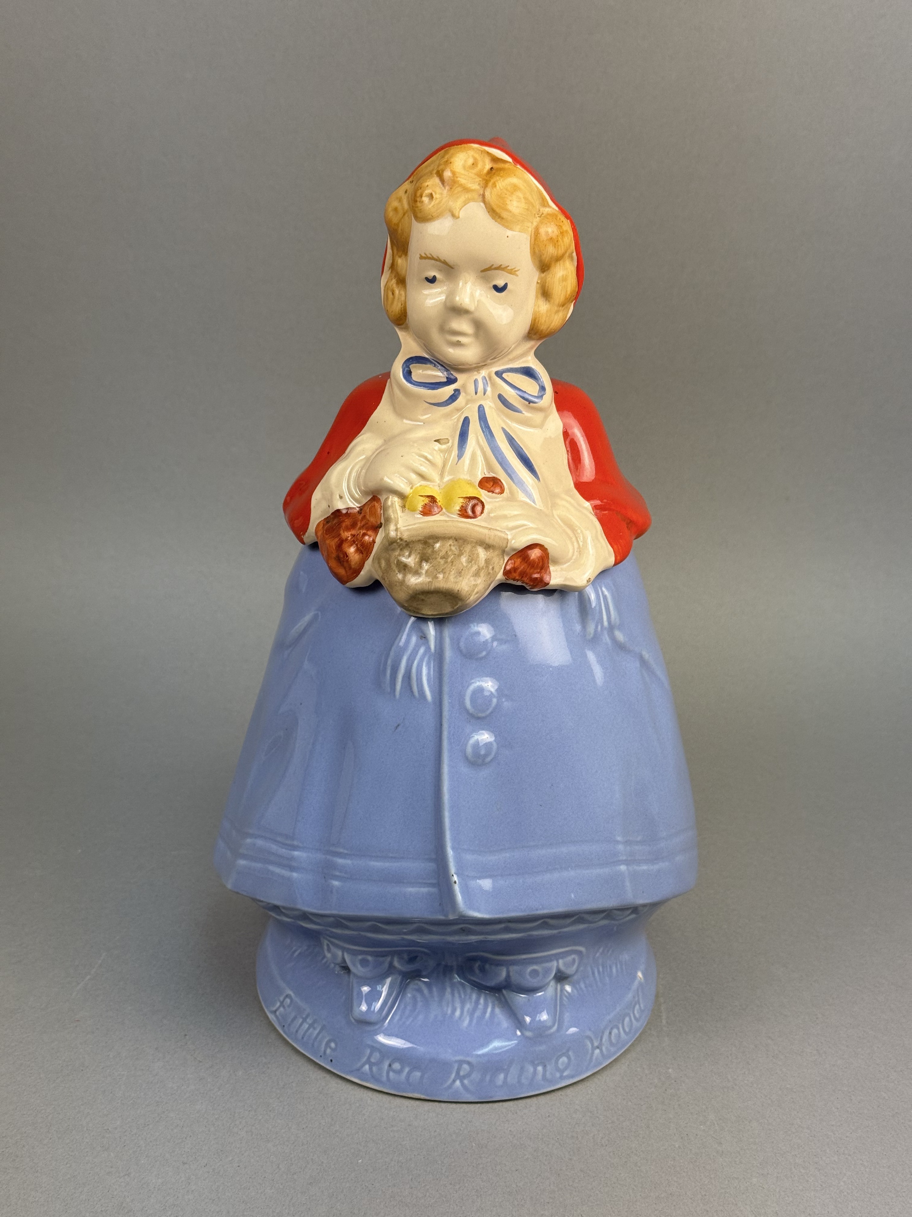 Little Red Riding Hood Ceramic Cookie Jar