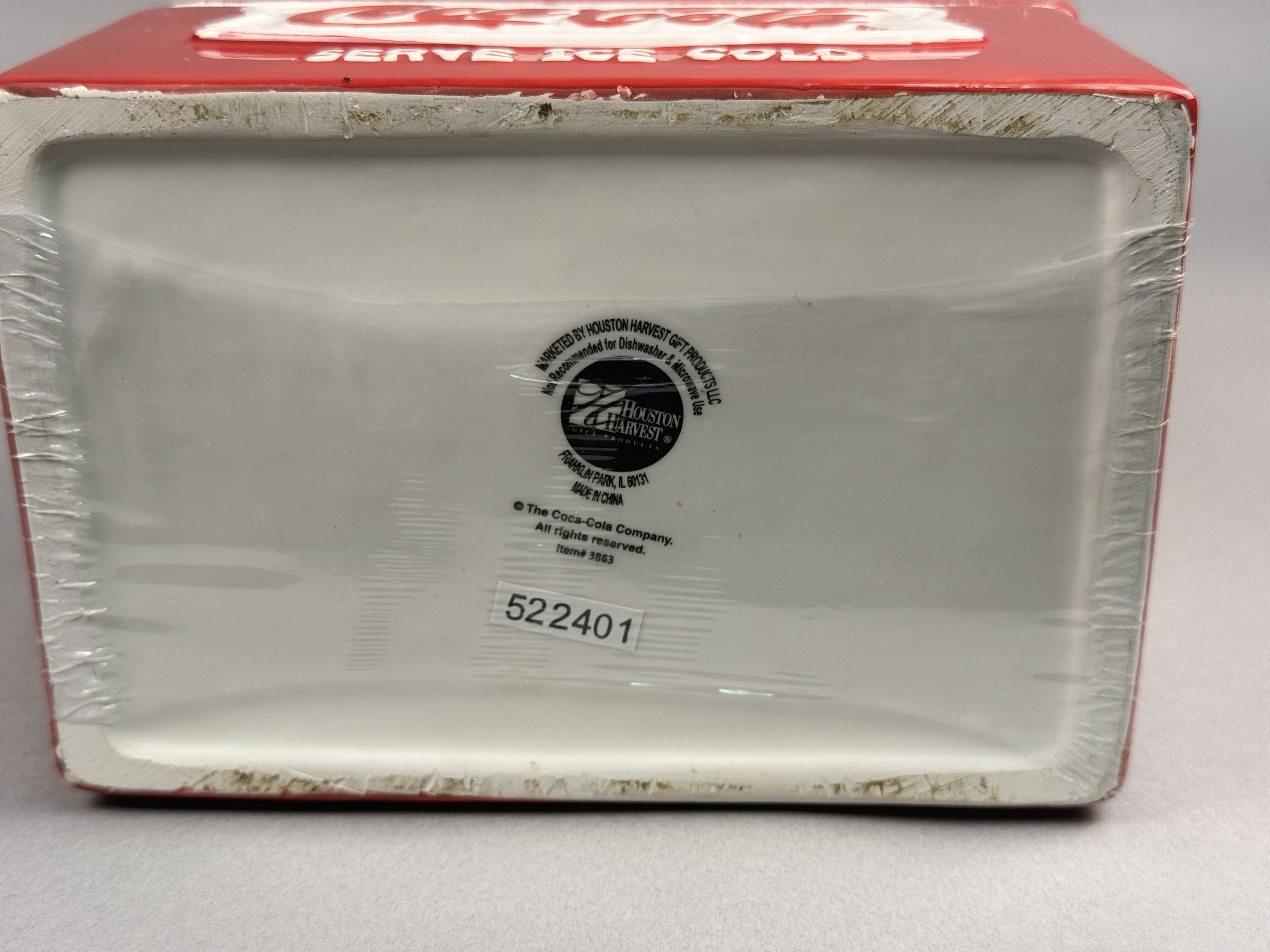 Houston Harvest Ceramic Coca-Cola 6-Pack Cookie Jar