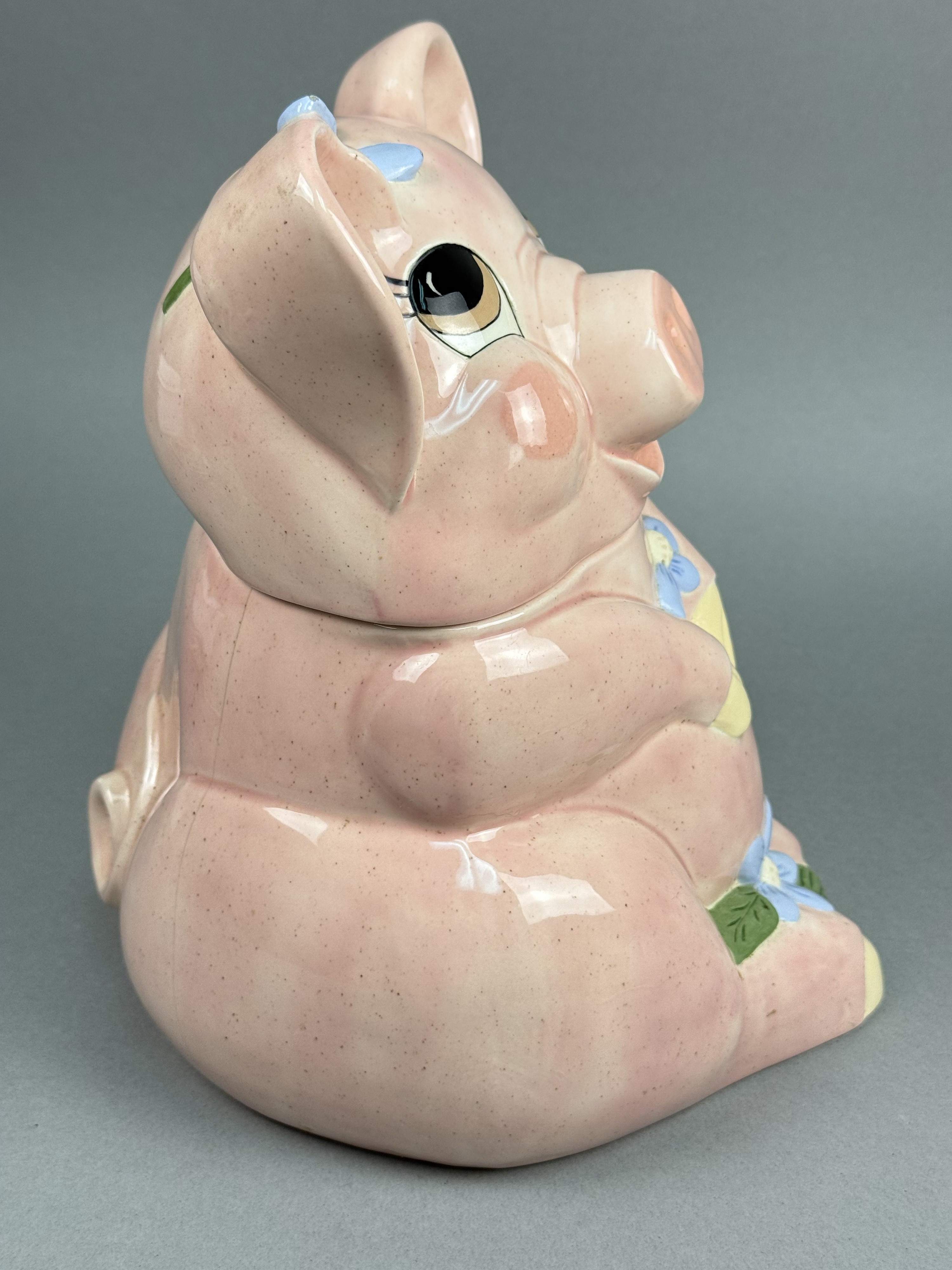 Dolly Ceramic Pig Cookie Jar