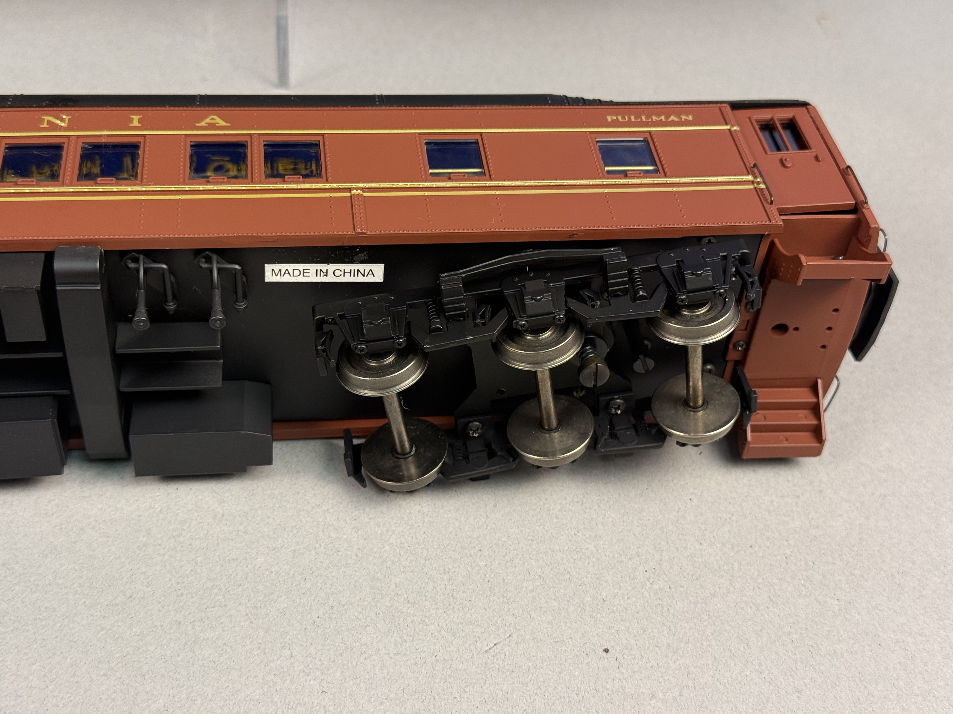 Golden Gate Depot PRR Plastic 8-1-2 Sleeper Car