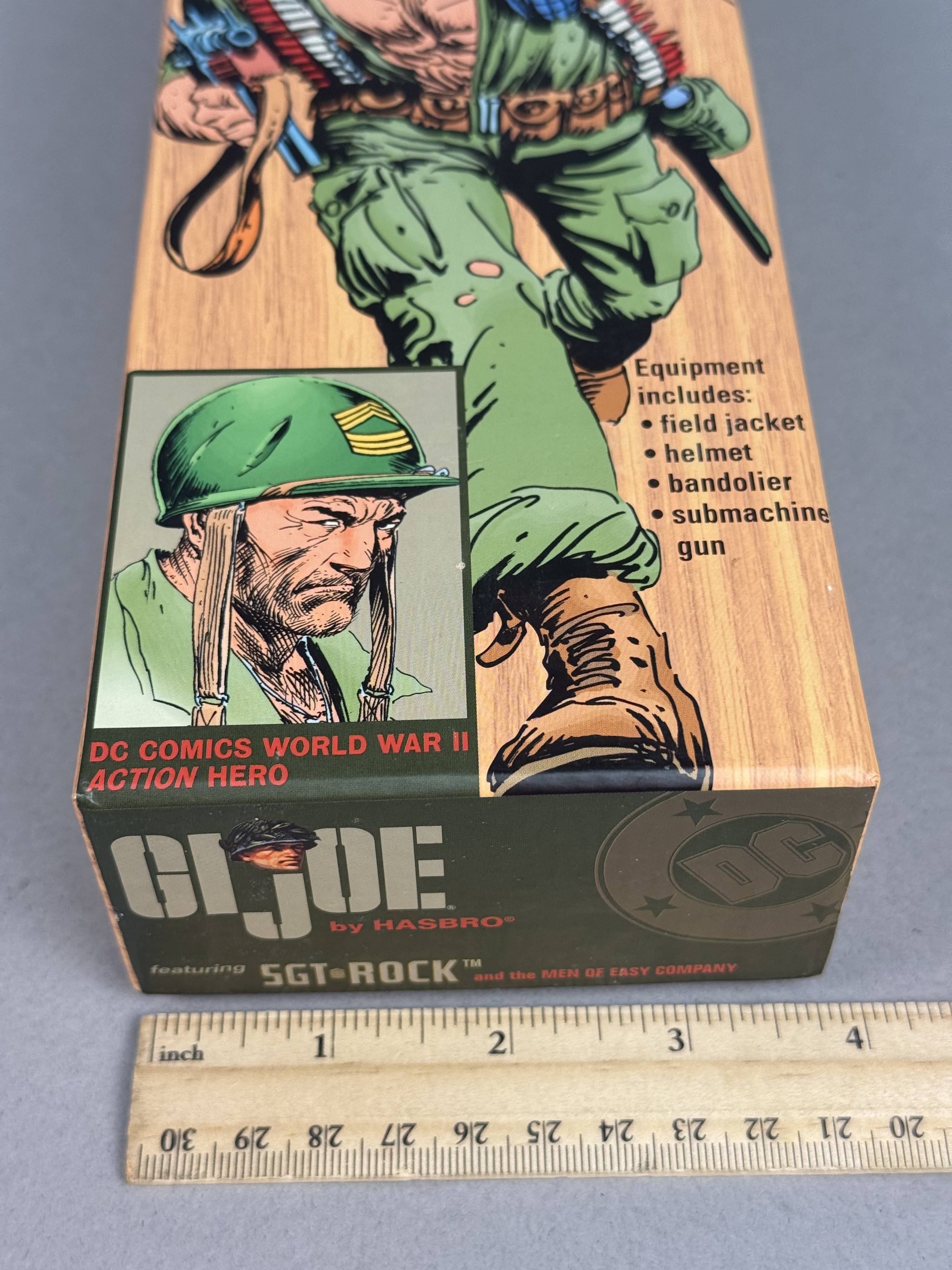 Hasbro Sgt Rock GI Joe Action Figure