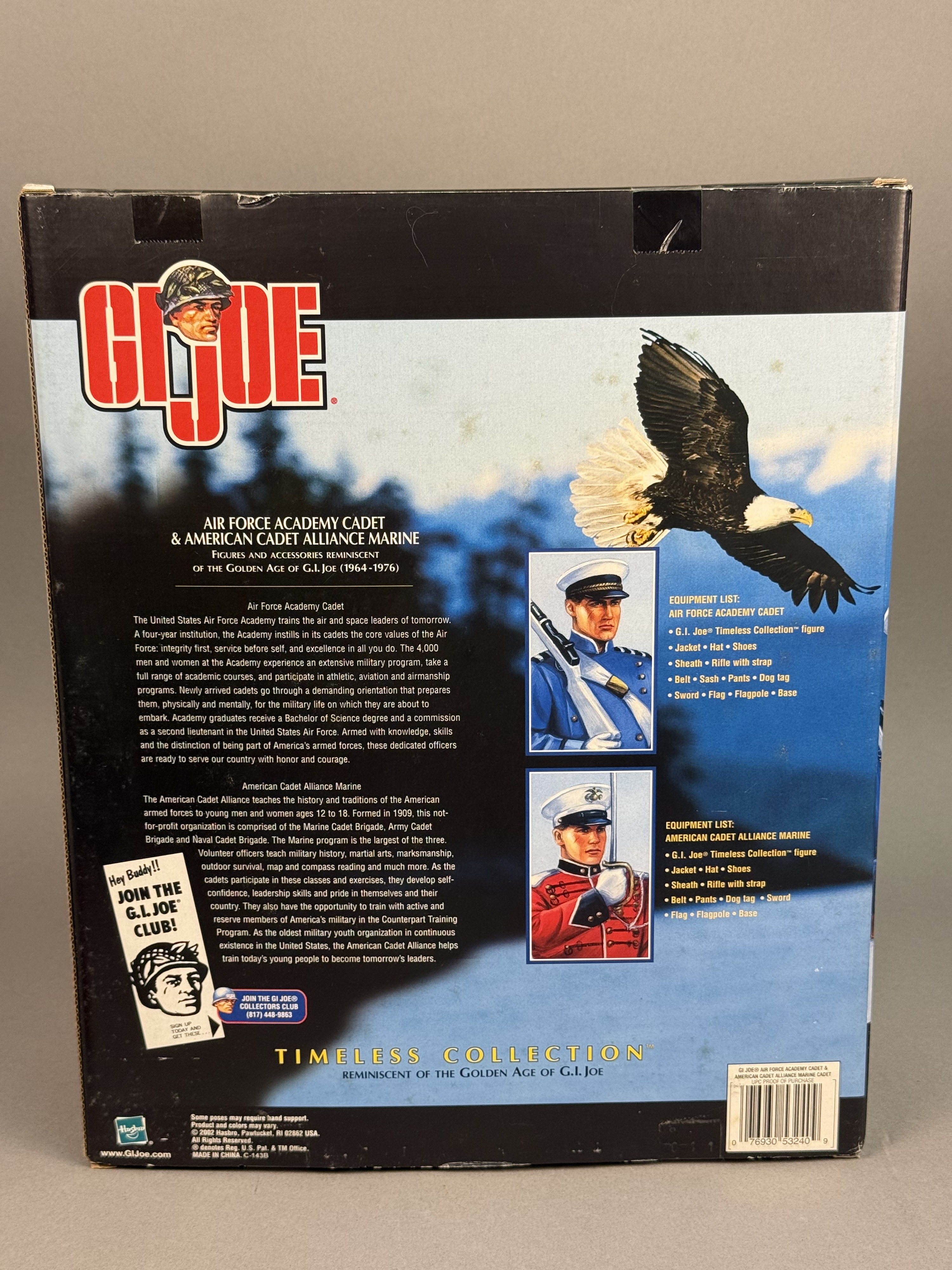 Hasbro G.I. Joe Timeless Collection Cadet Figures