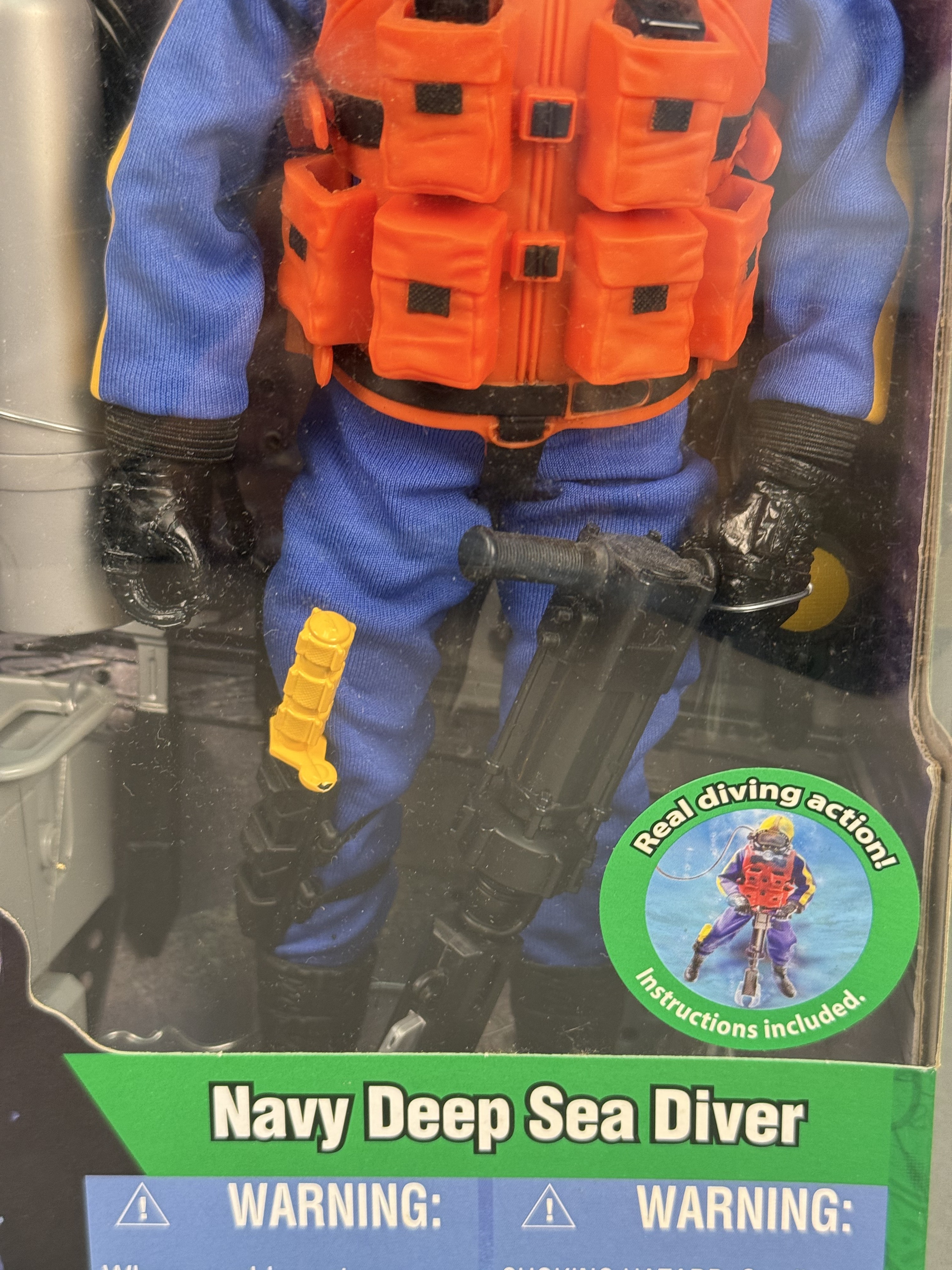 Hasbro G.I. Joe 12 inch Navy Deep Sea Diver