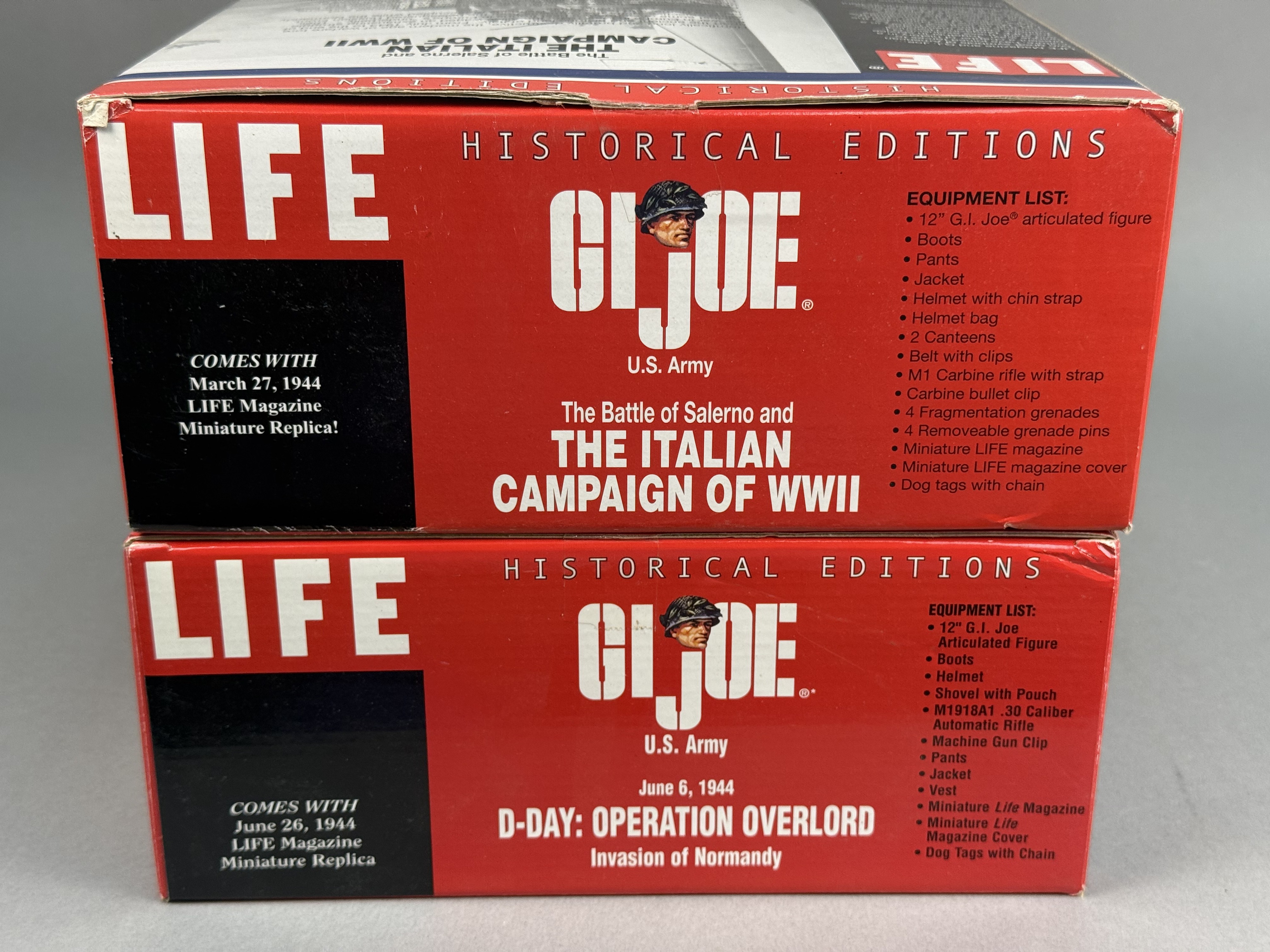 Hasbro GI Joe Historical Edition Figures