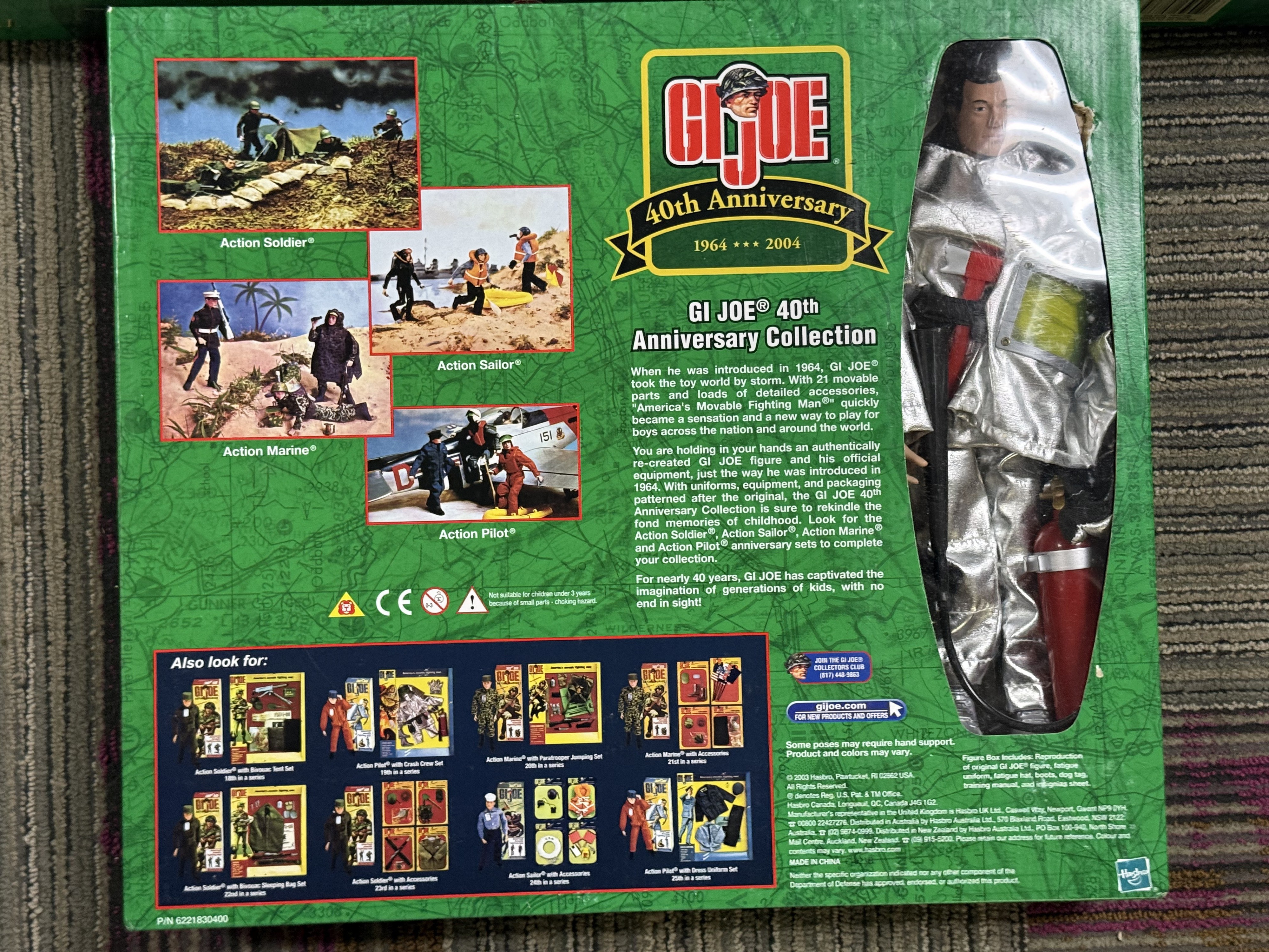 3 Hasbro G.I. Joe 40th Anniversary Sets