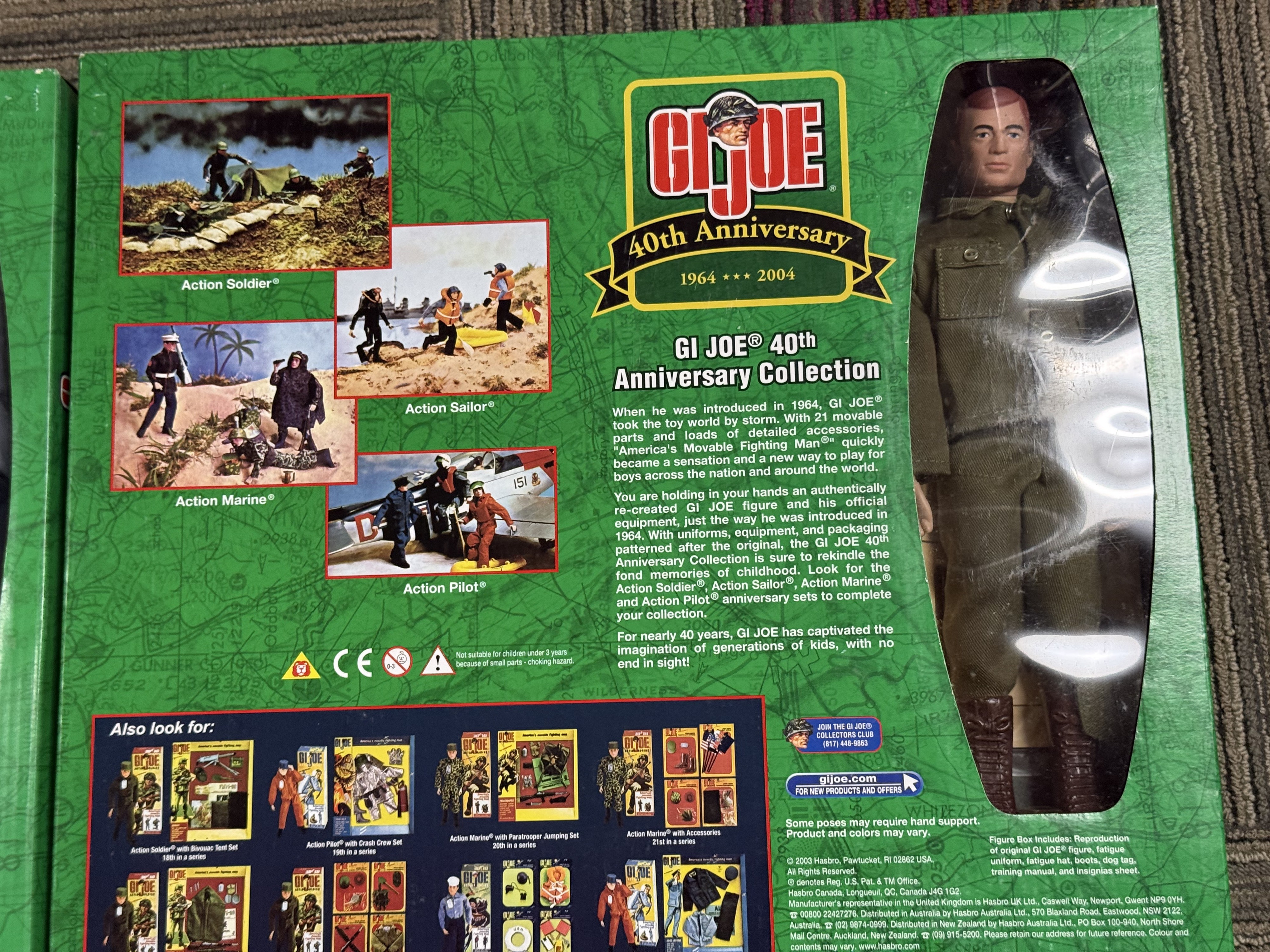 3 Hasbro G.I. Joe 40th Anniversary Sets