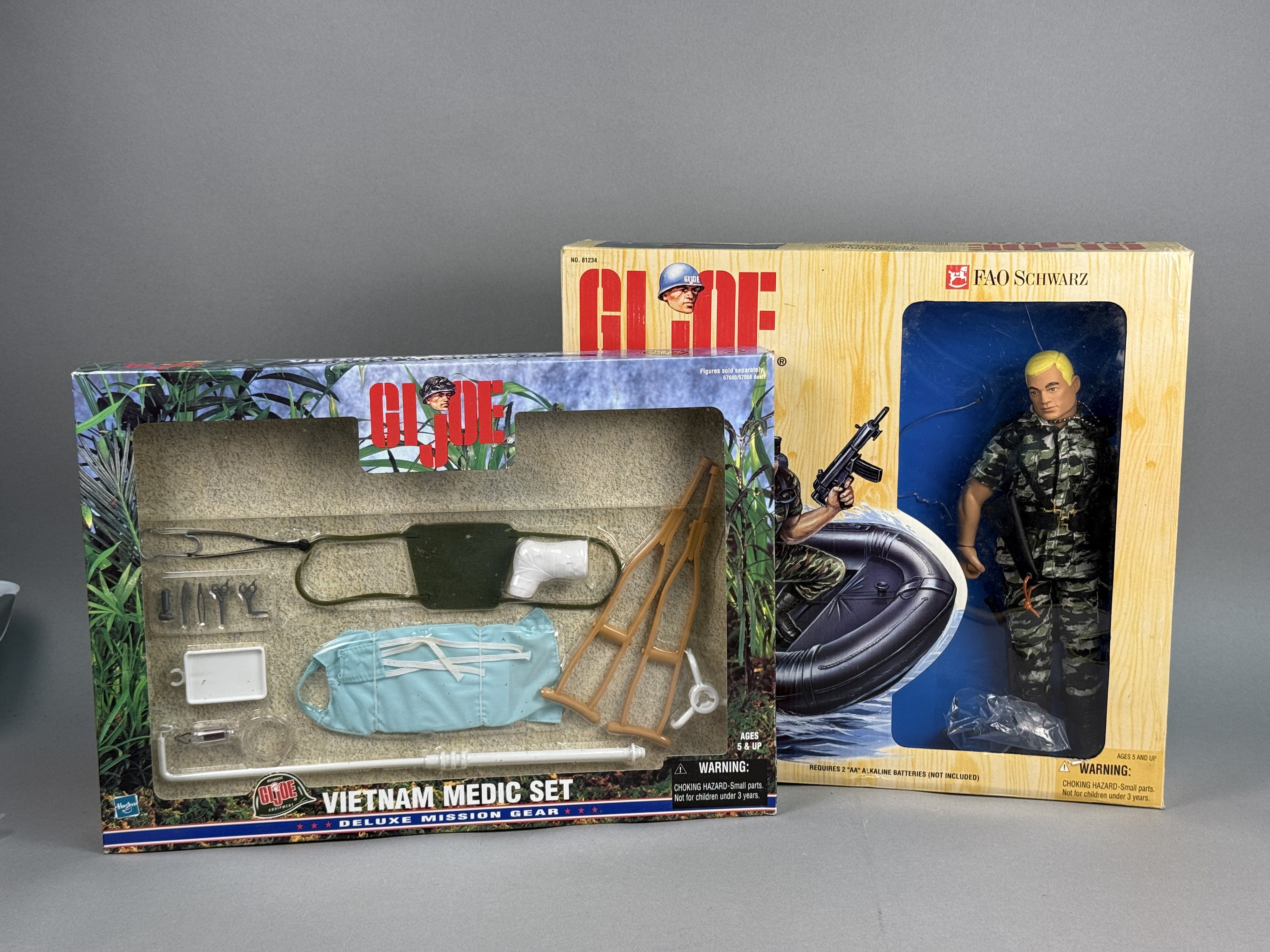 Hasbro GI Joe Navy SEAL & Medic Sets