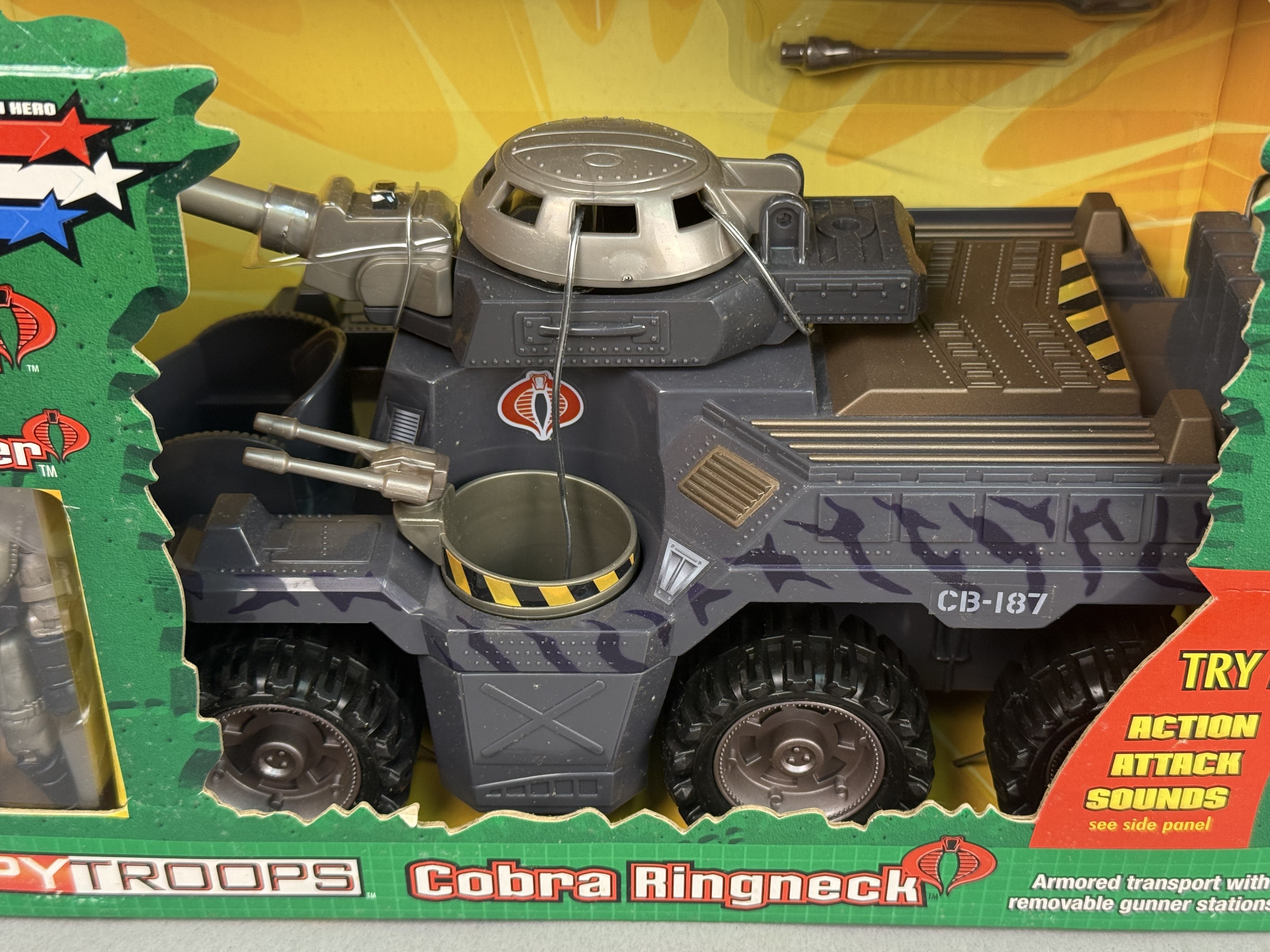 Hasbro GI Joe Spy Troops Vehicle Sets