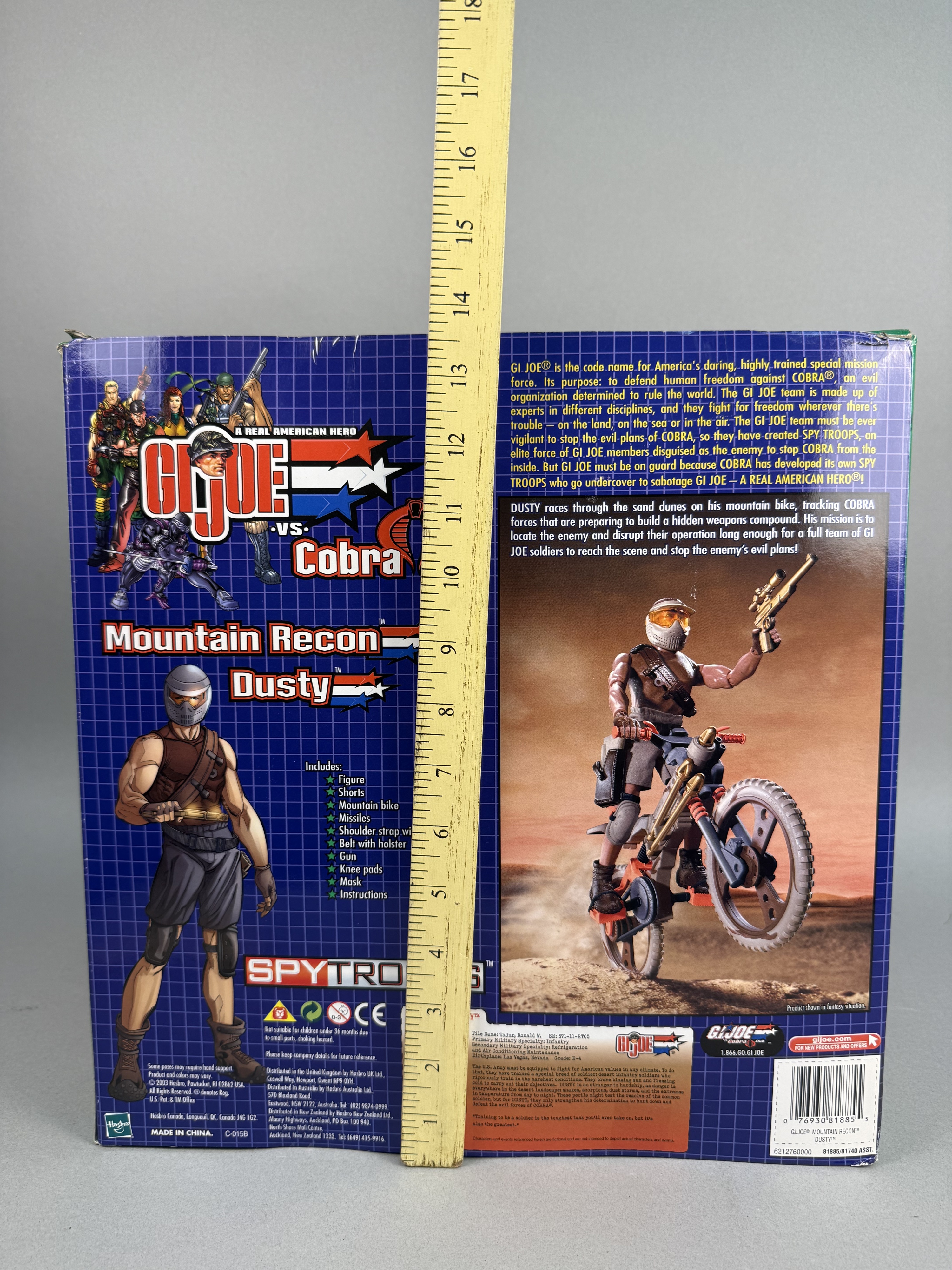 Hasbro G.I. Joe Mountain Recon Dusty