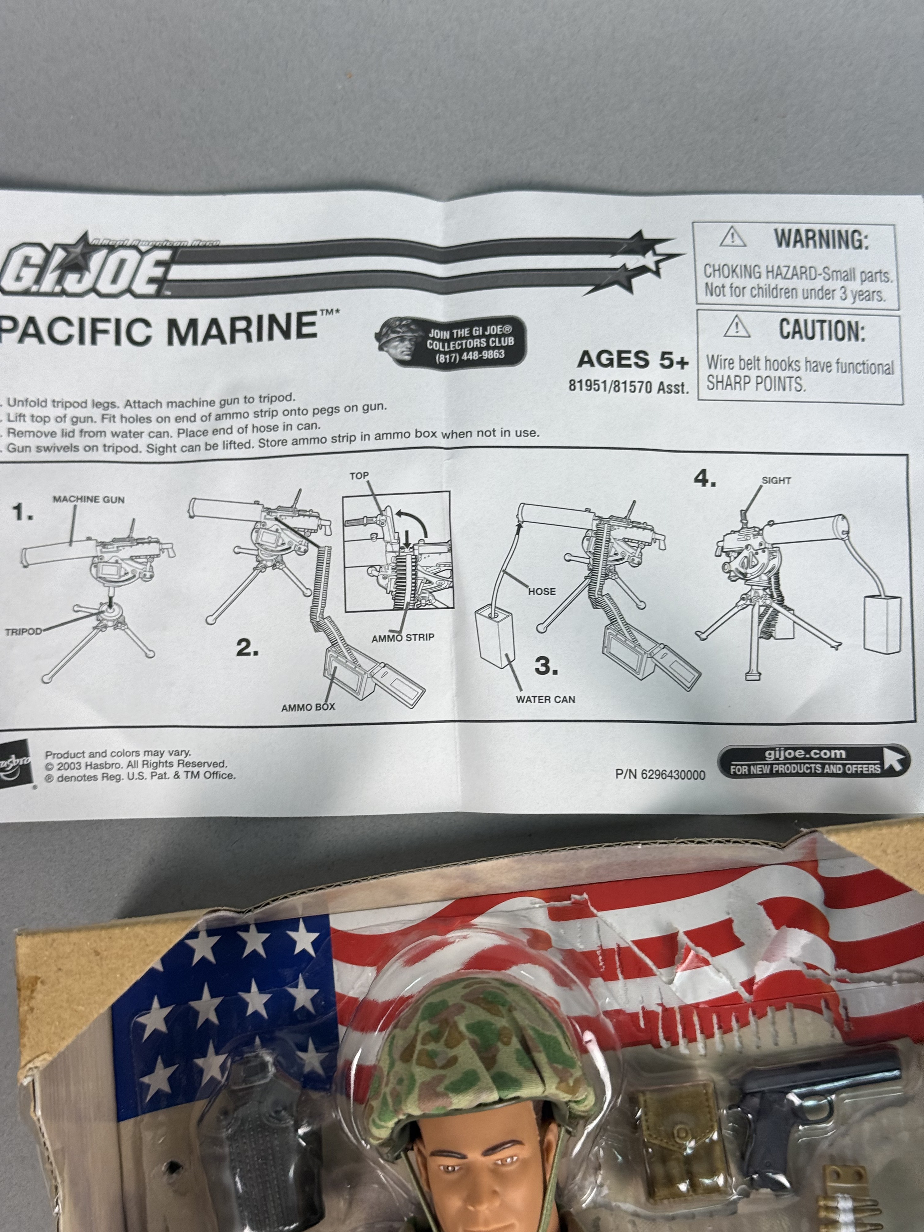 Hasbro G.I. Joe Pacific Marine Action Figure