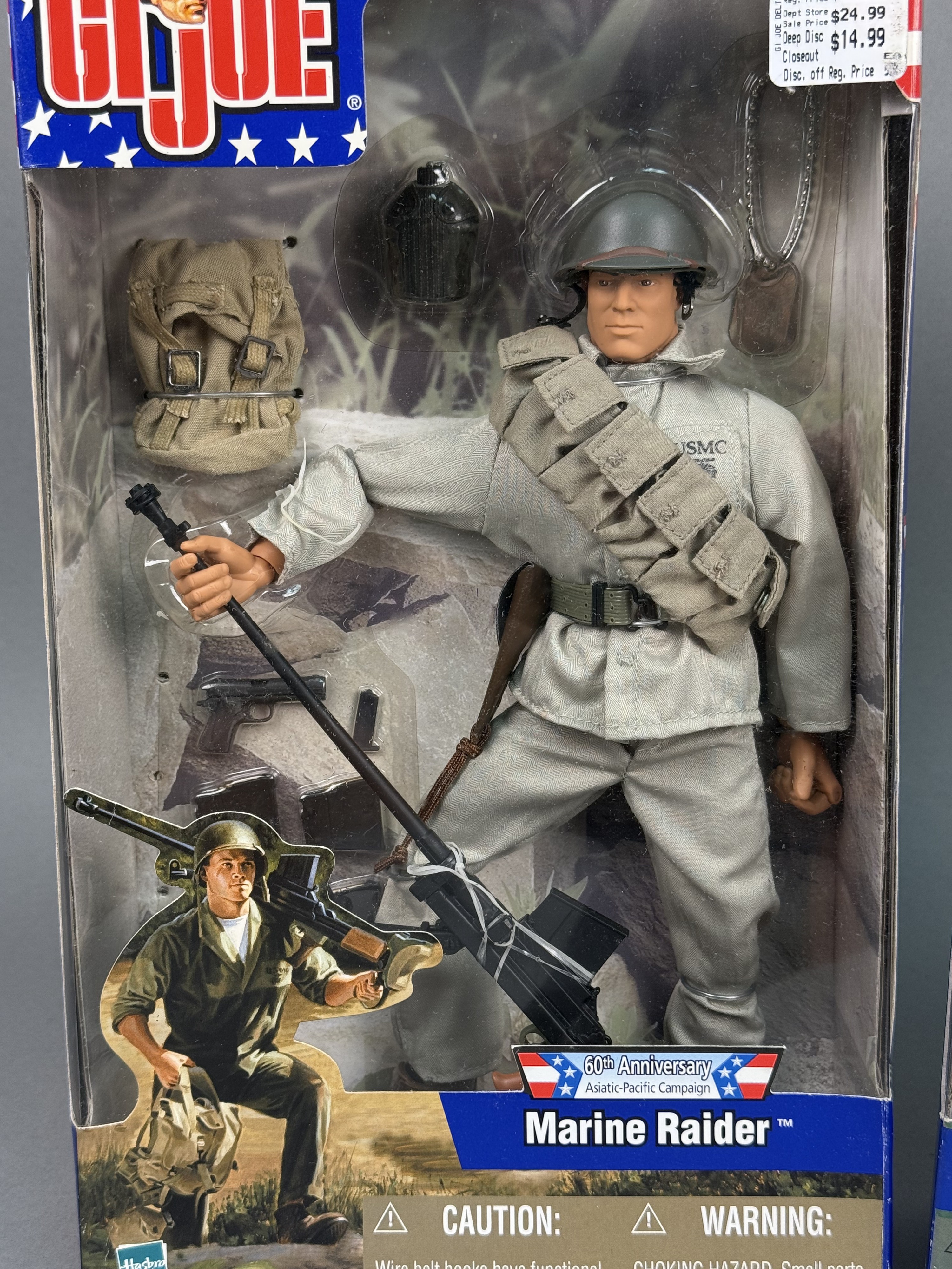 Hasbro GI Joe Marine Raider & Infantry
