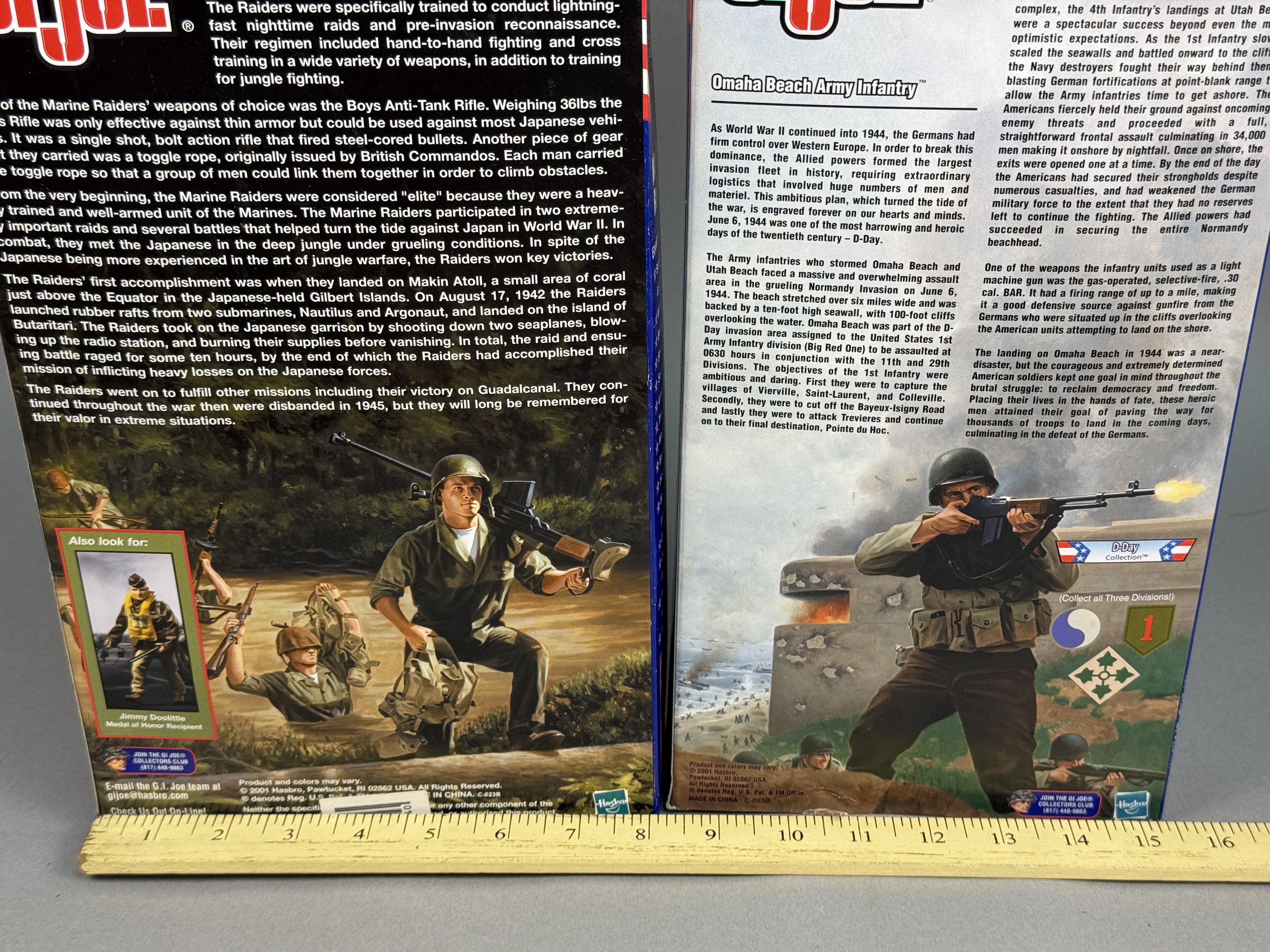 Hasbro GI Joe Marine Raider & Infantry