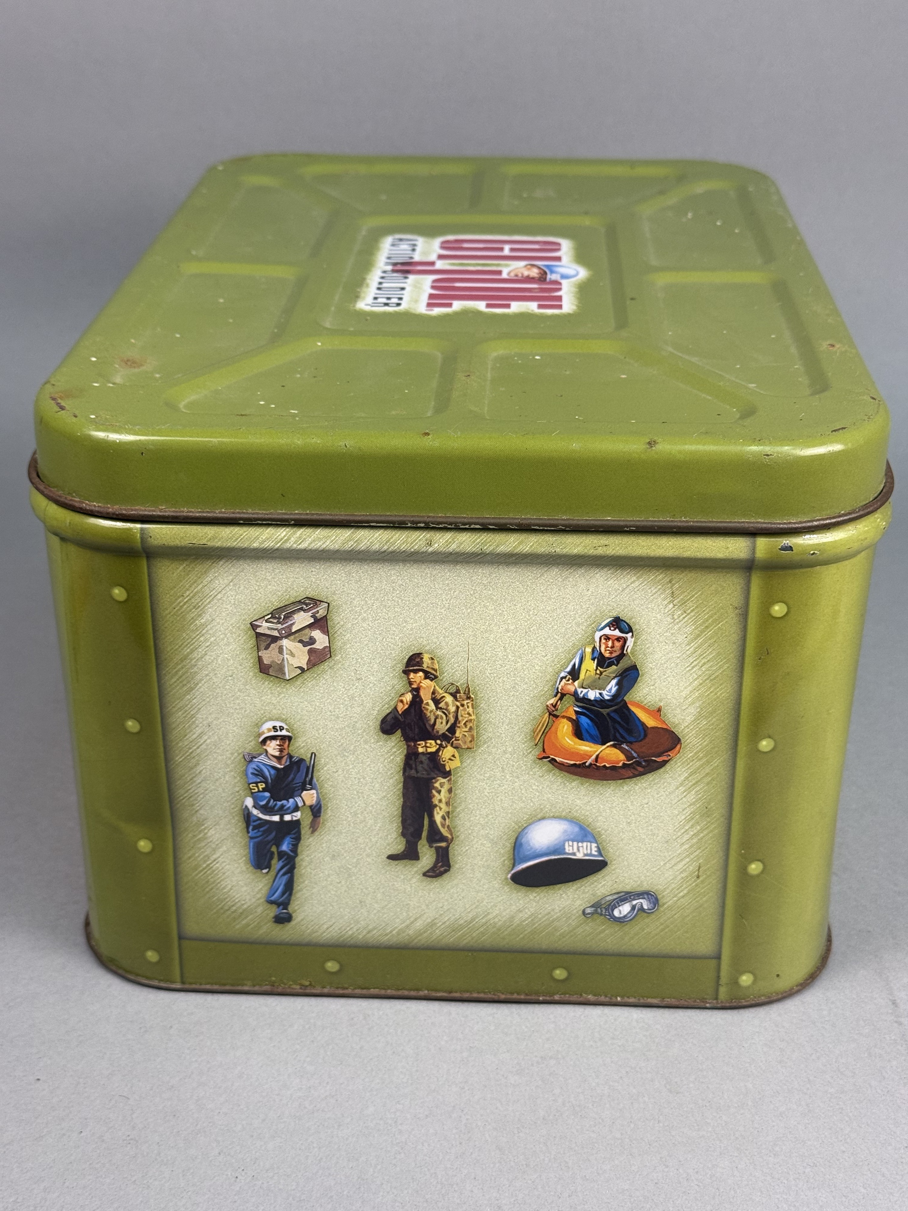 A.S.C. G.I. Joe Action Soldier Storage Tin
