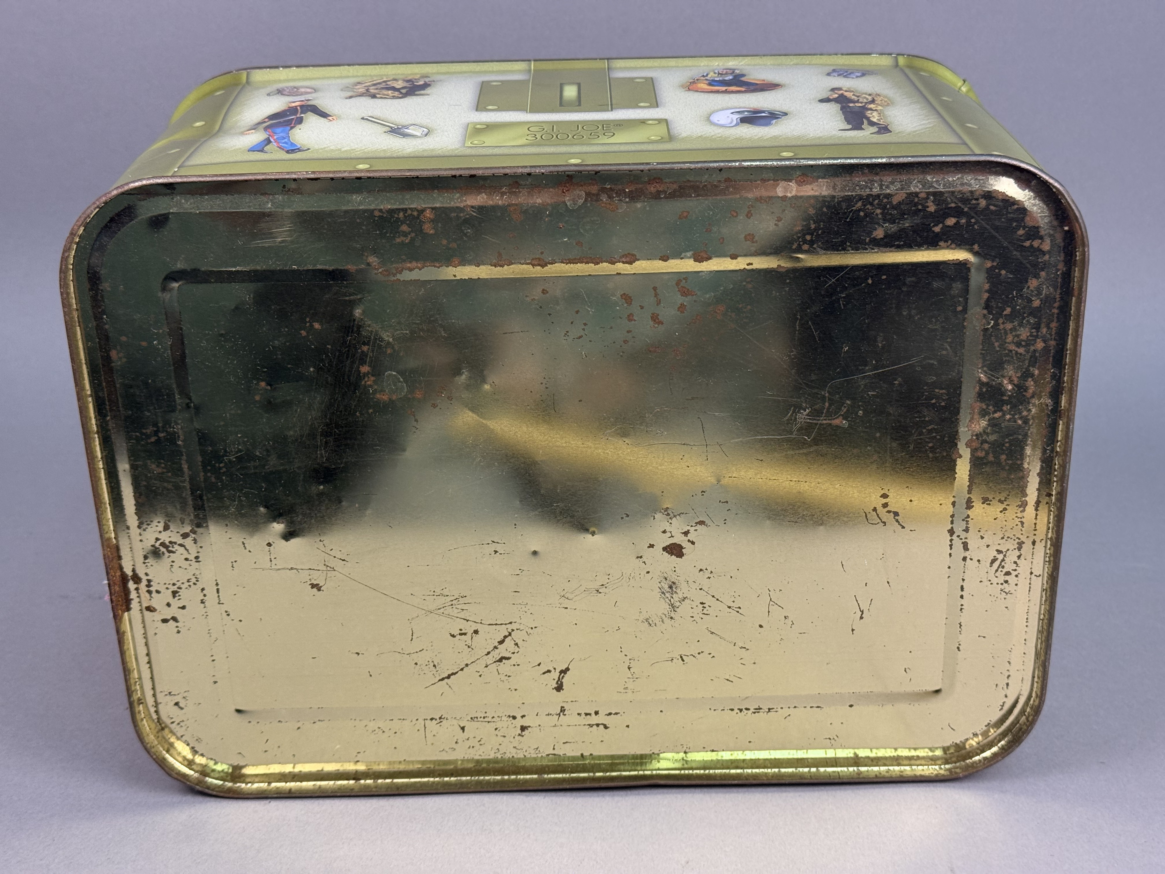 A.S.C. G.I. Joe Action Soldier Storage Tin
