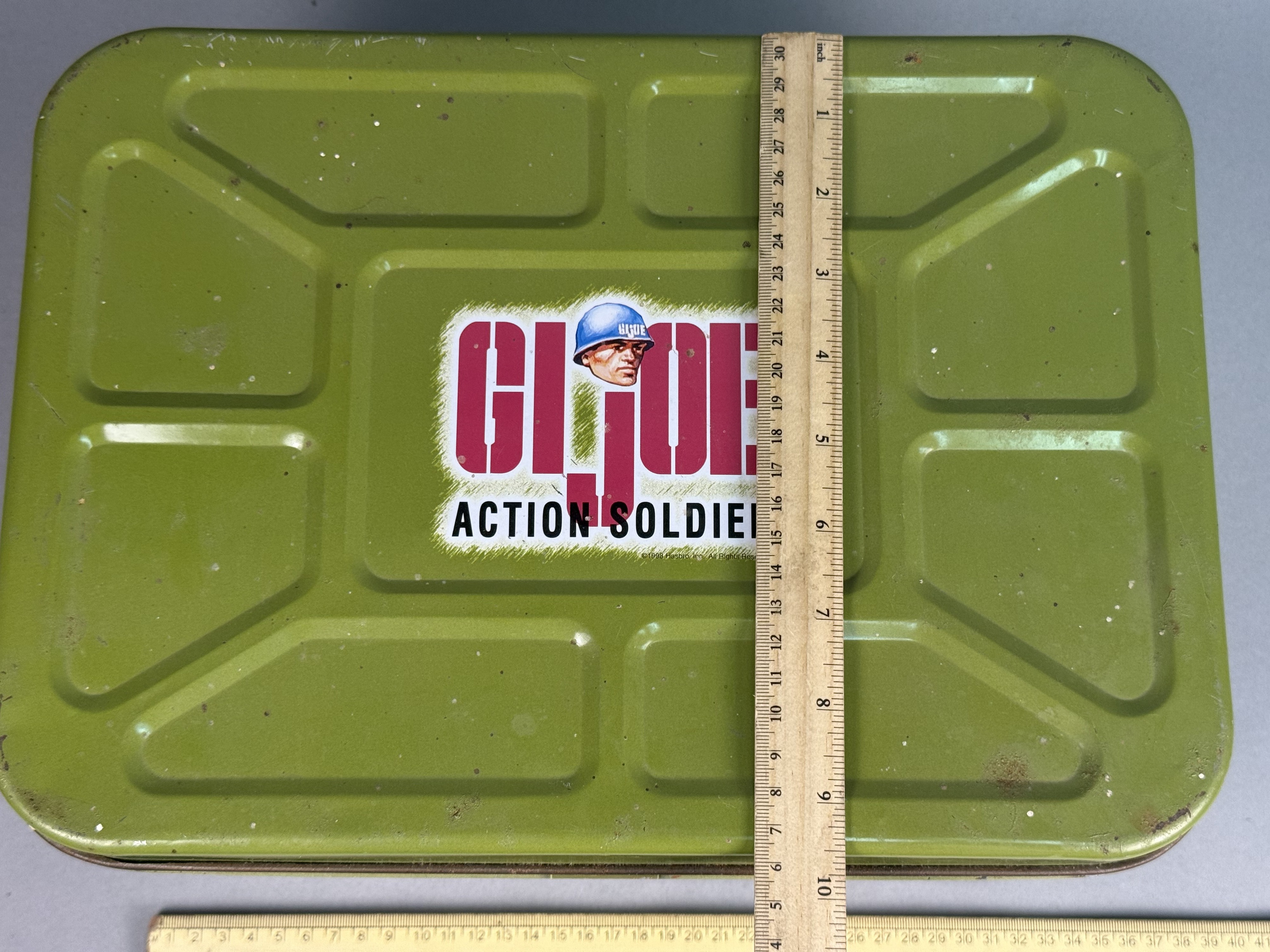 A.S.C. G.I. Joe Action Soldier Storage Tin