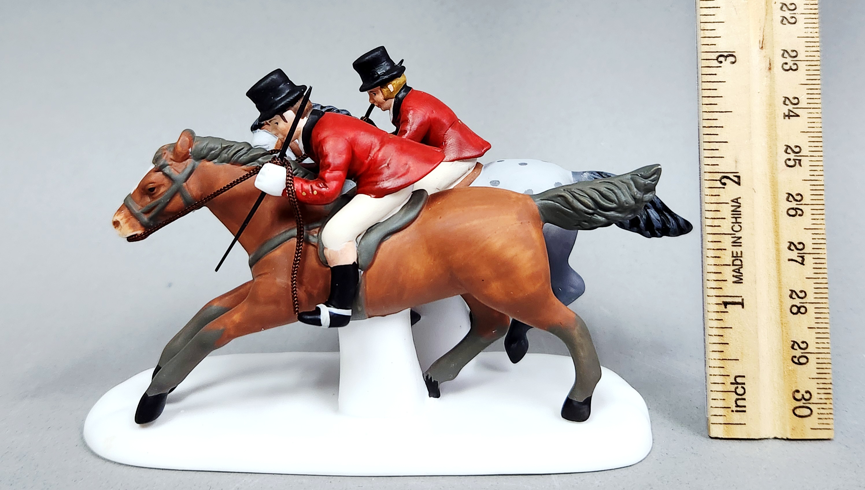 Dept 56 Tallyho Fox-Hunting Figurine Set