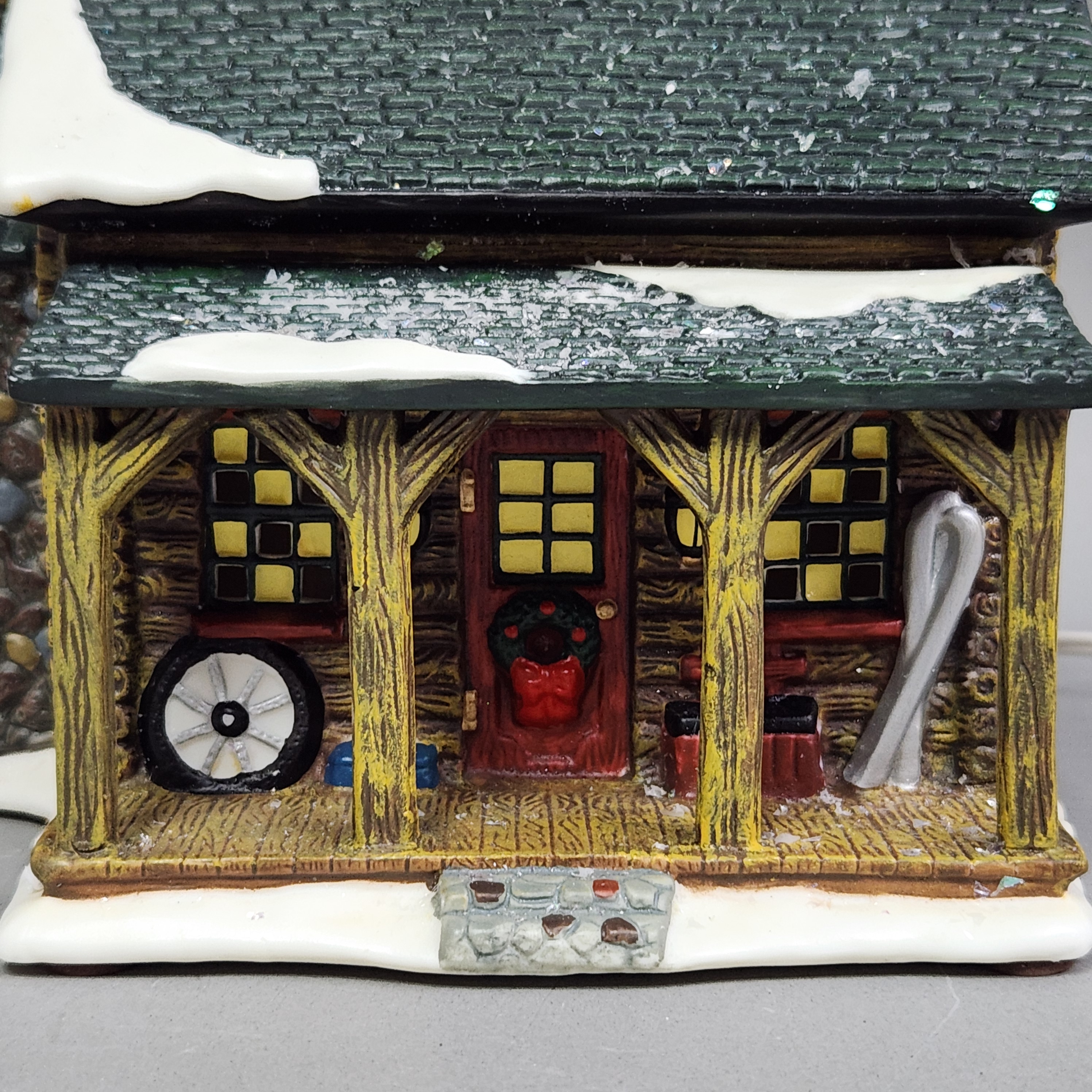 St. Nicholas Square Log Cabin