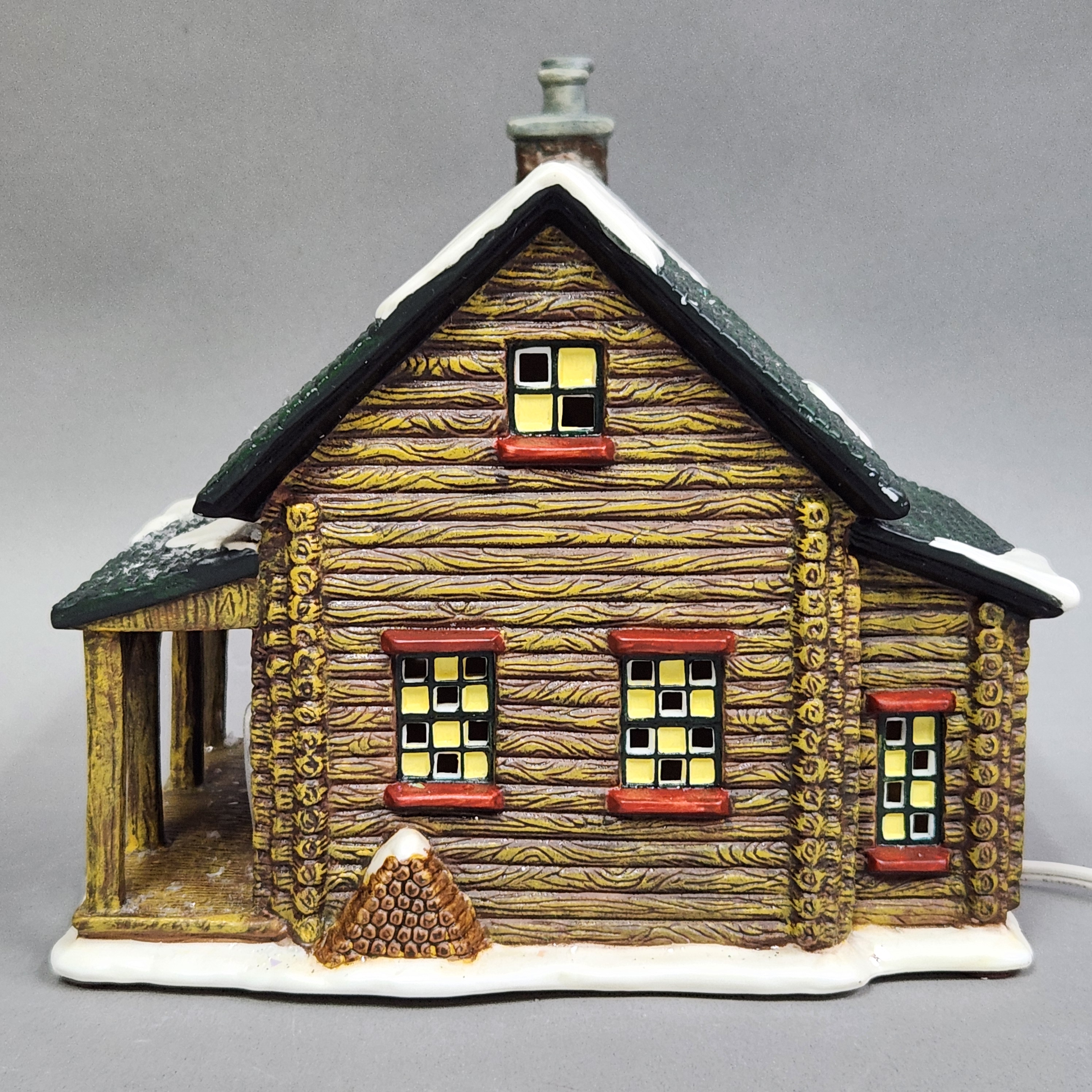 St. Nicholas Square Log Cabin