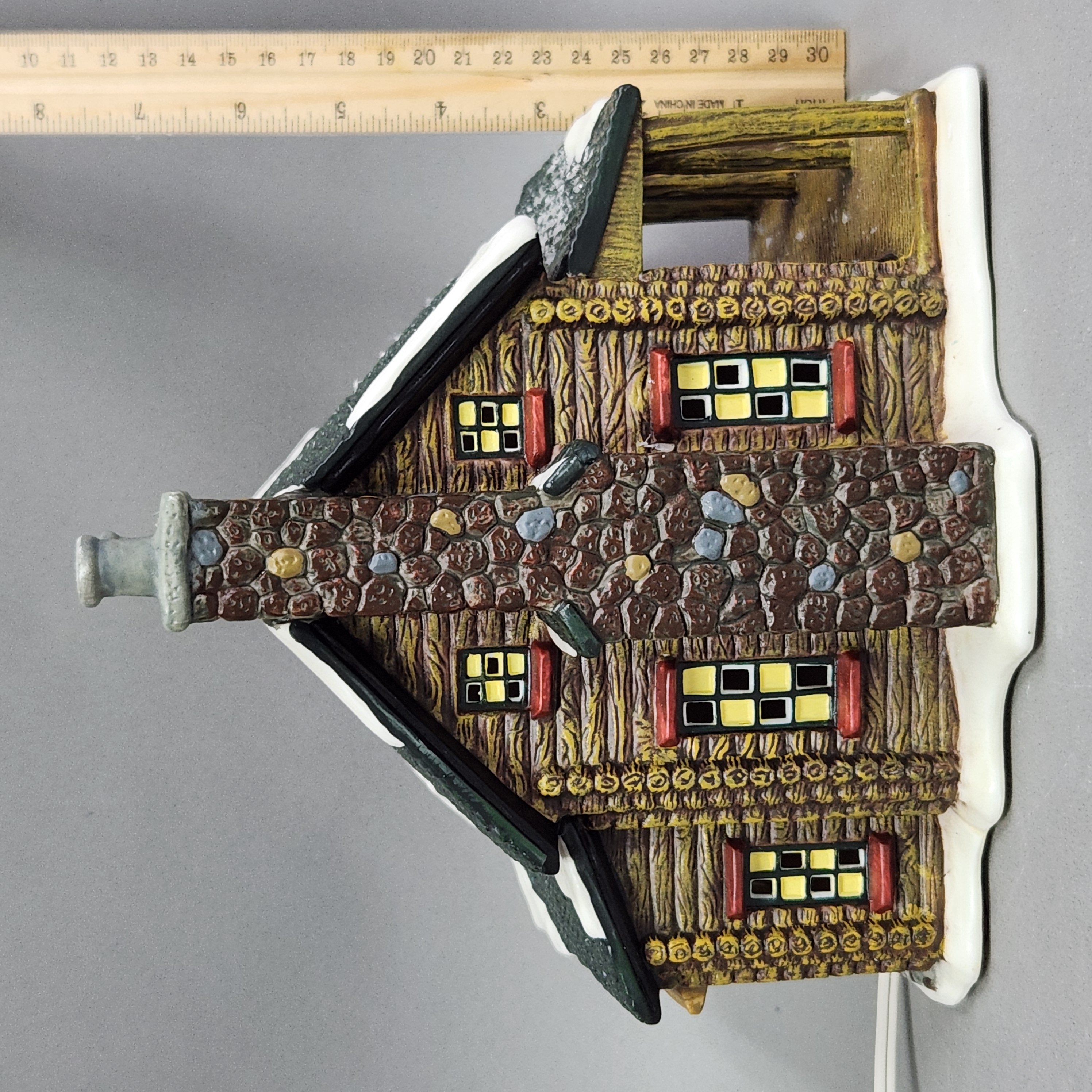 St. Nicholas Square Log Cabin