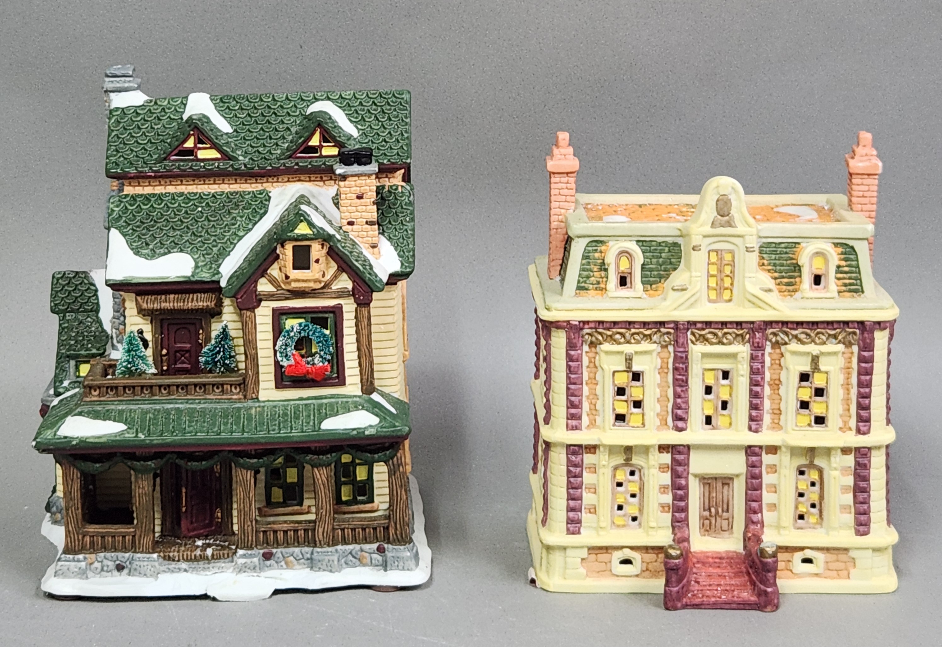 St Nicholas Square Lighted Houses