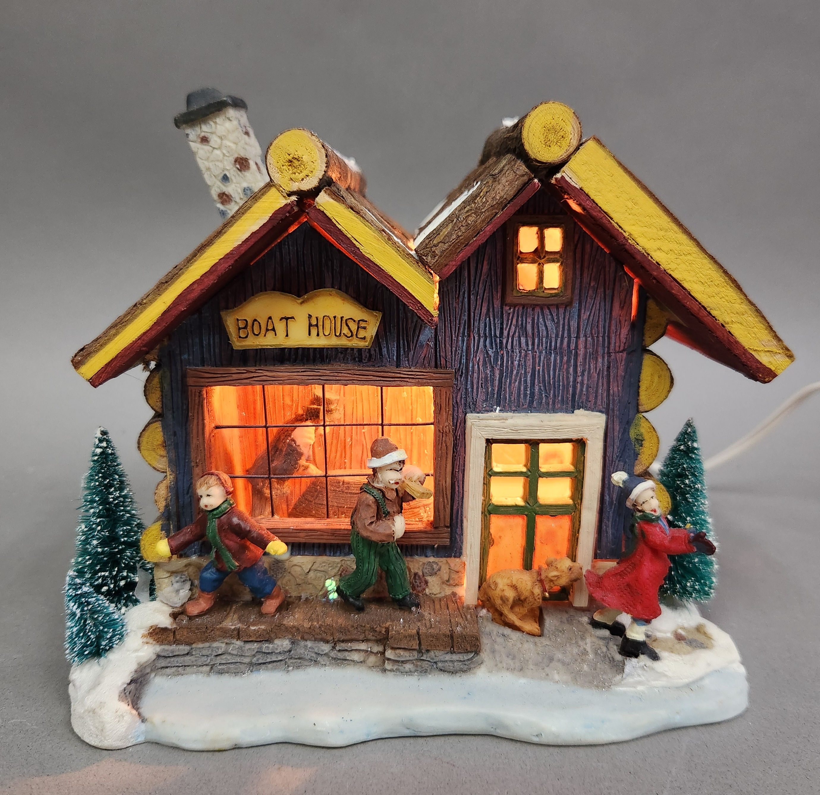 Holiday Expressions Lighted Boat House