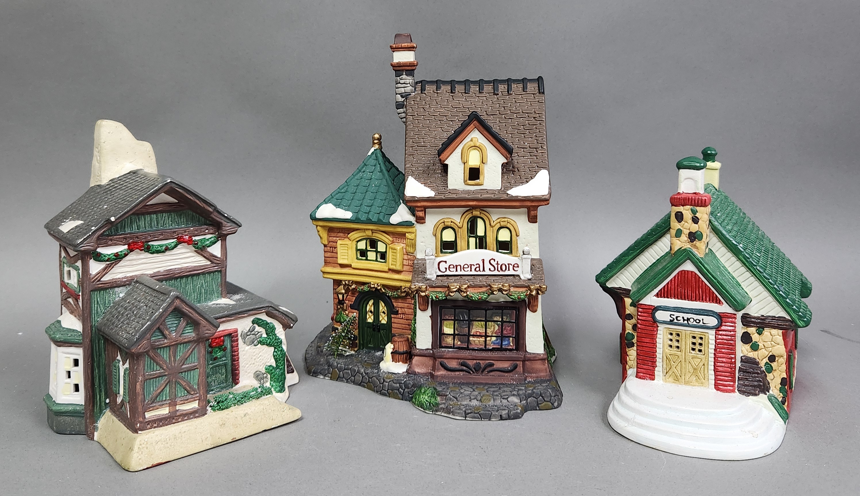 O'Well & Our Town Christmas Buildings