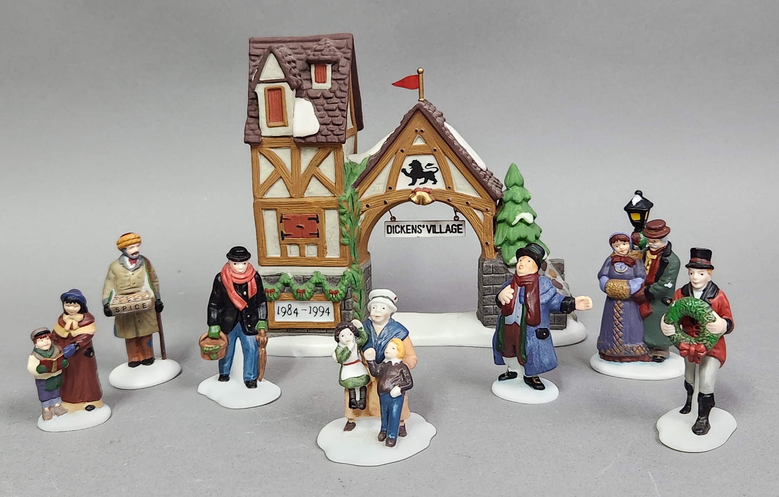 Dept 56 Dickens Village Anniversary Set