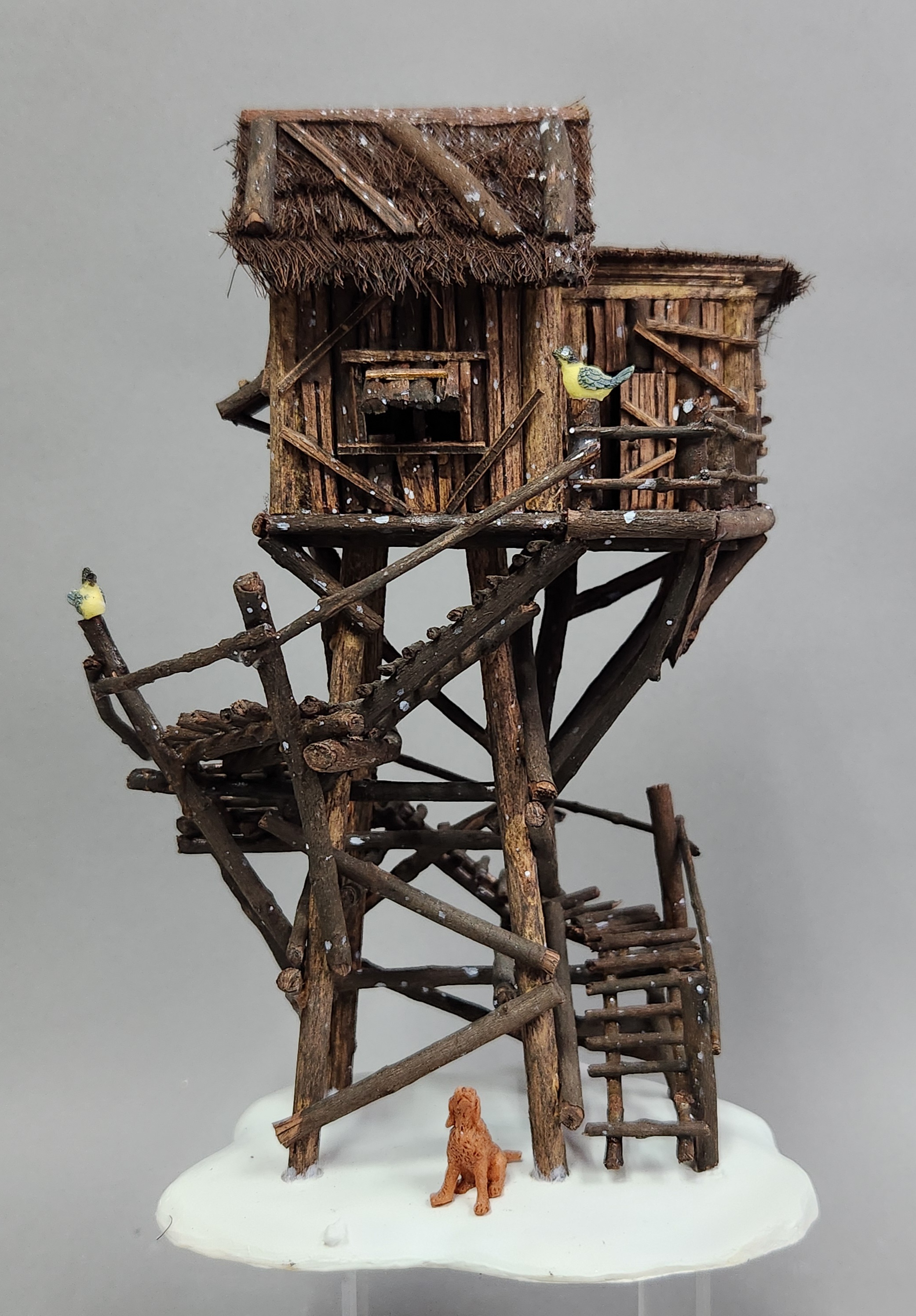 Lemax Pinewood Perch Treehouse