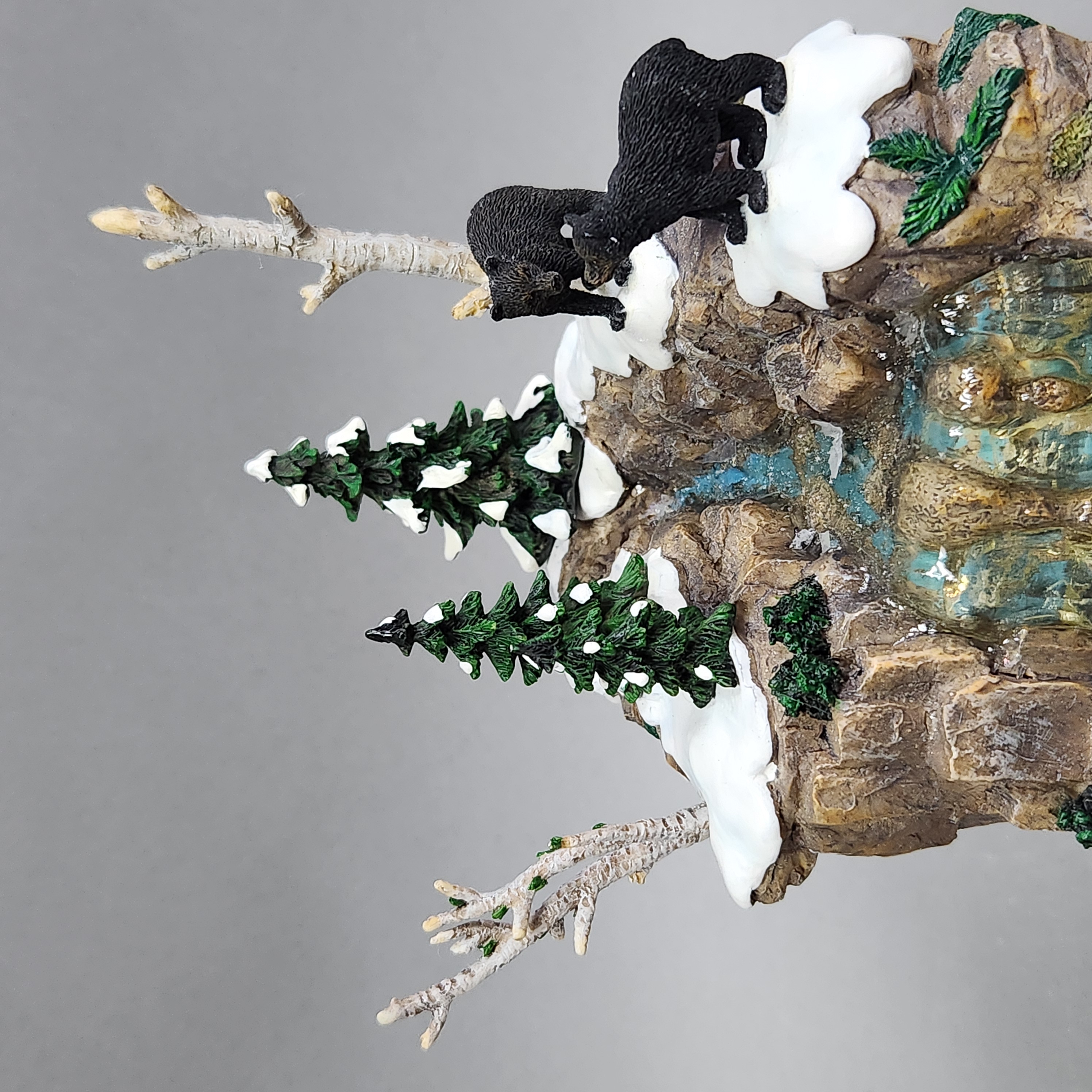 Dept 56 Resin Mountain Creek Waterfall