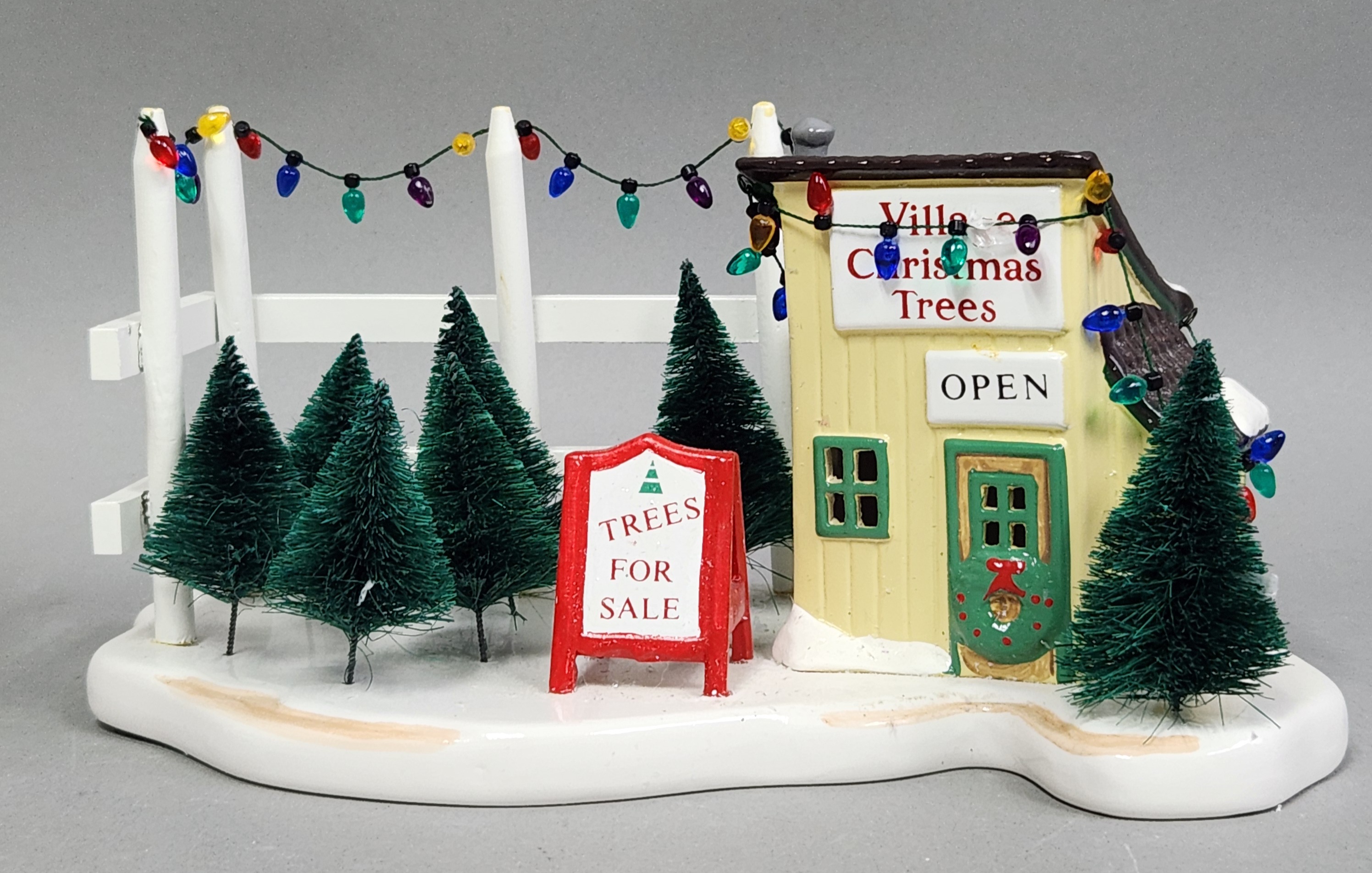 Dept 56 Snow Village Tree Lot Accessory