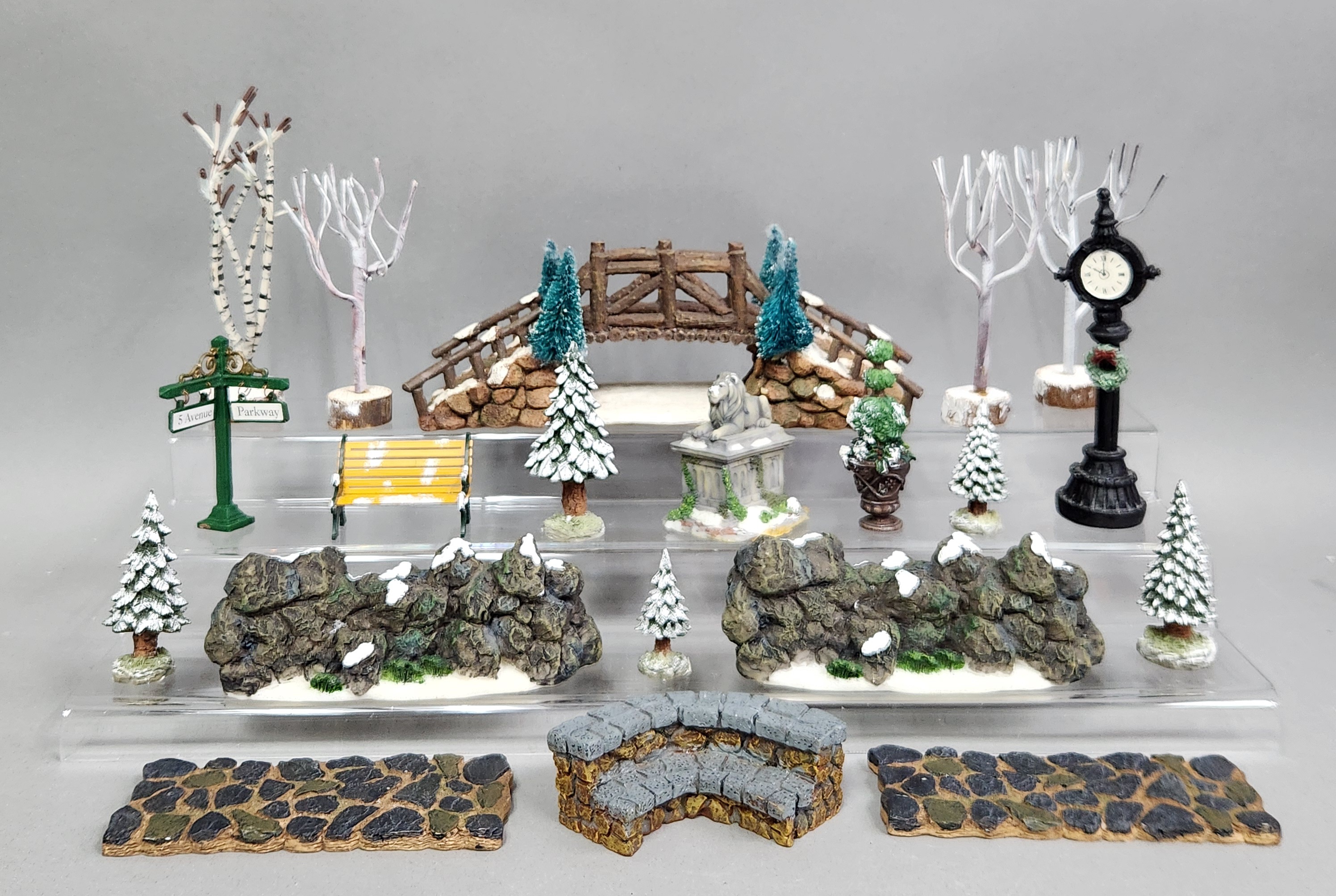 Resin Winter Village Park Collection