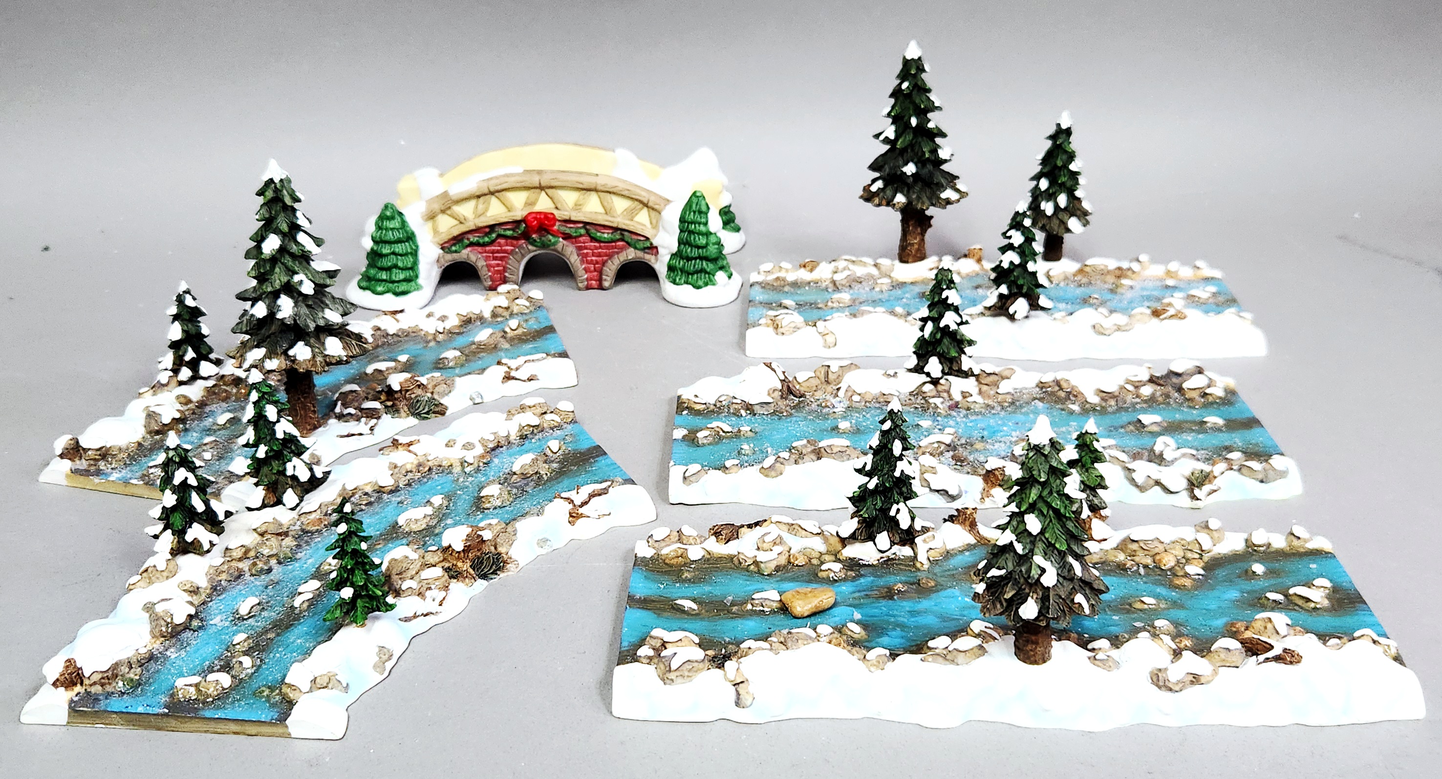 Department 56 Mill Creek Stream & Bridge