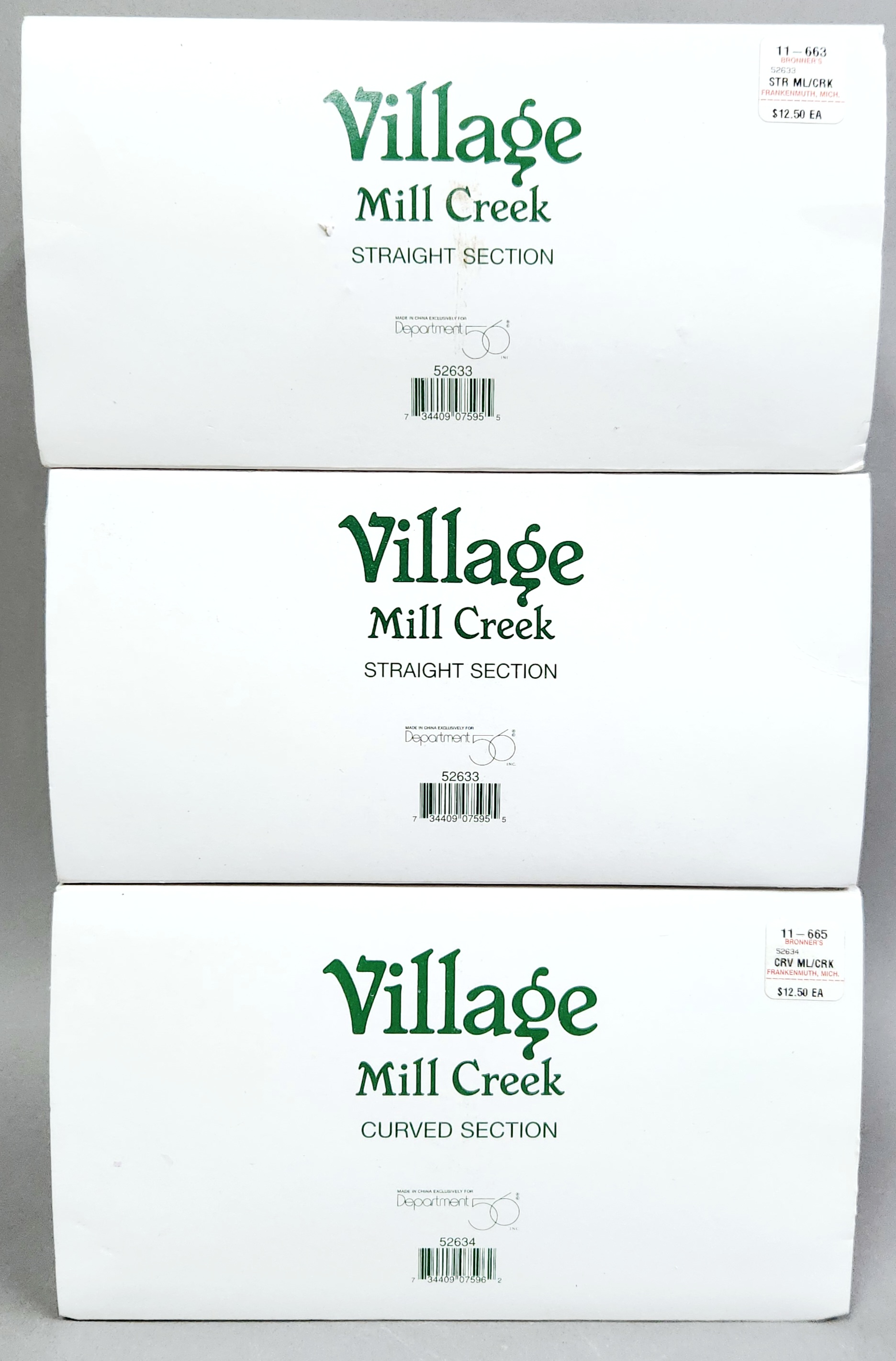 Department 56 Mill Creek Stream & Bridge