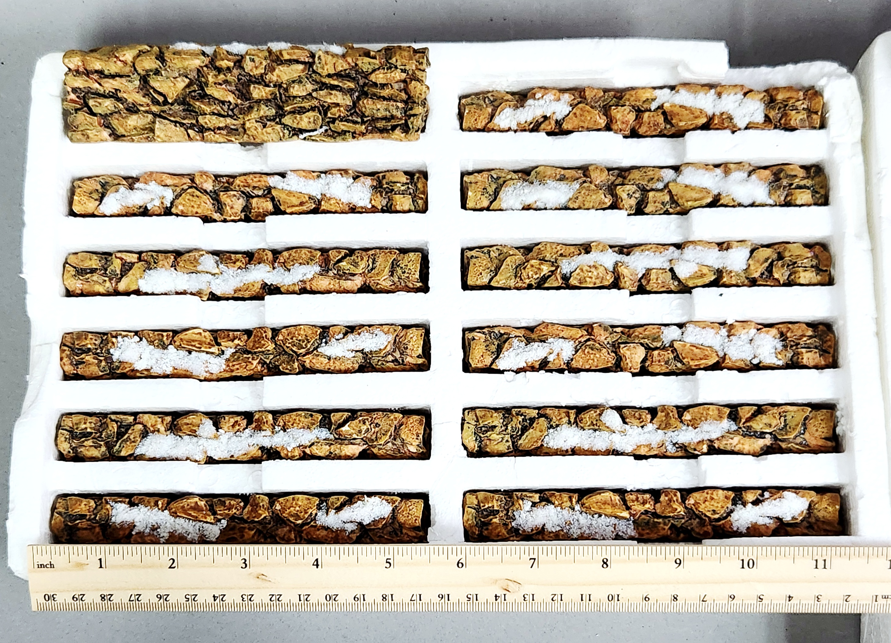 Dept 56 Resin Stone Walls