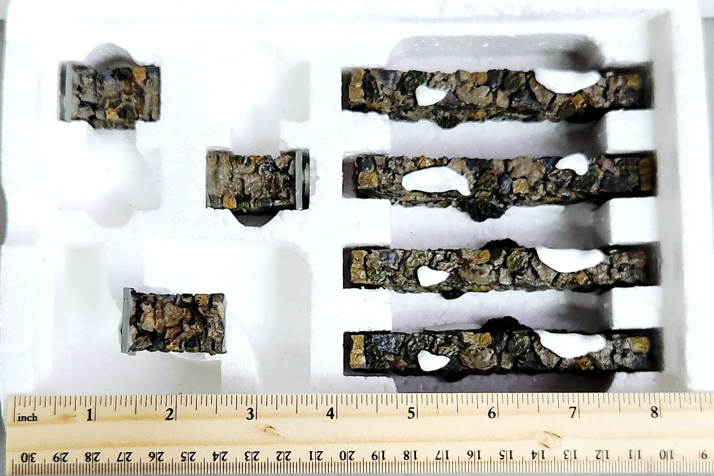 Dept 56 Resin Stone Walls
