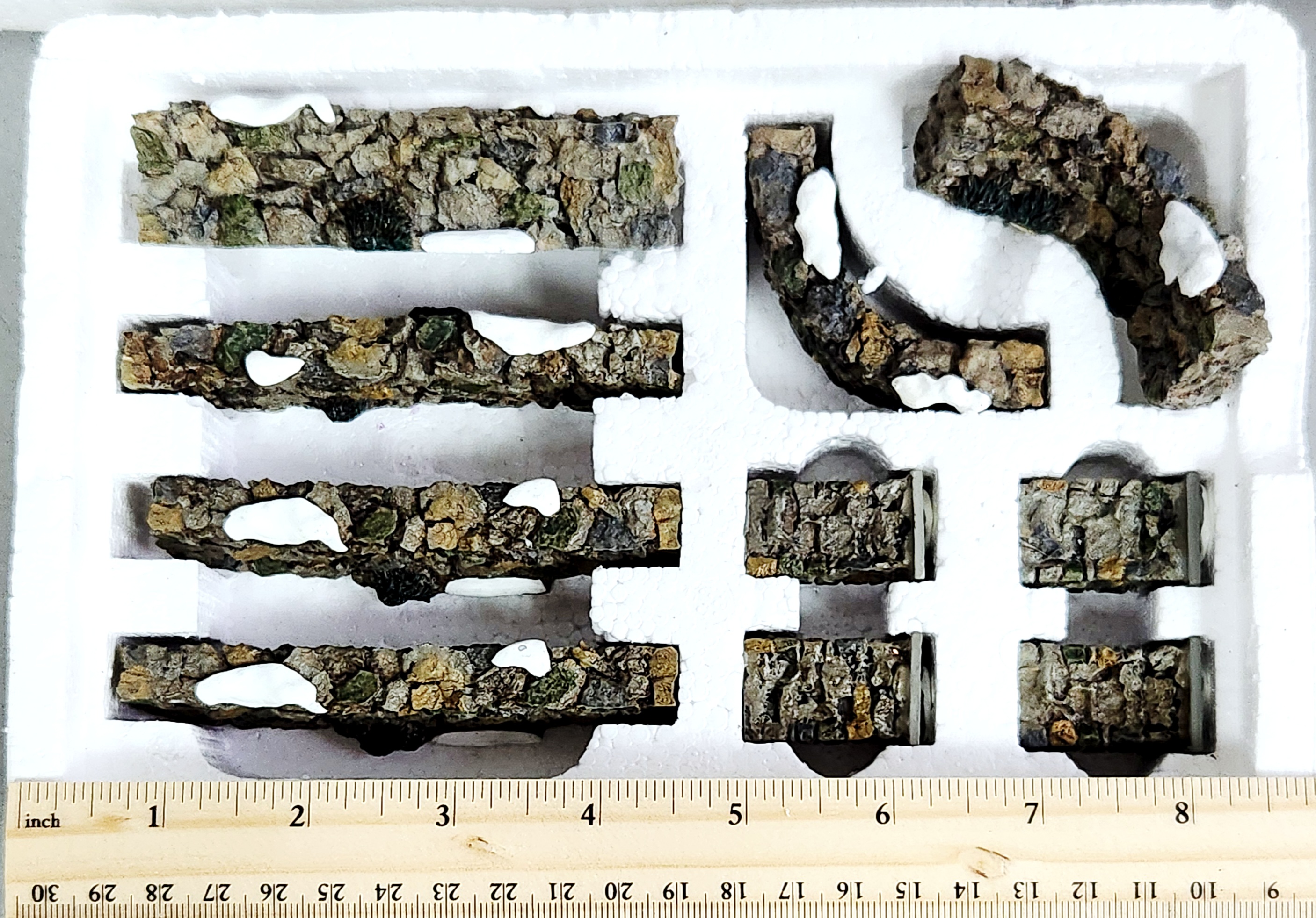 Dept 56 Resin Stone Walls