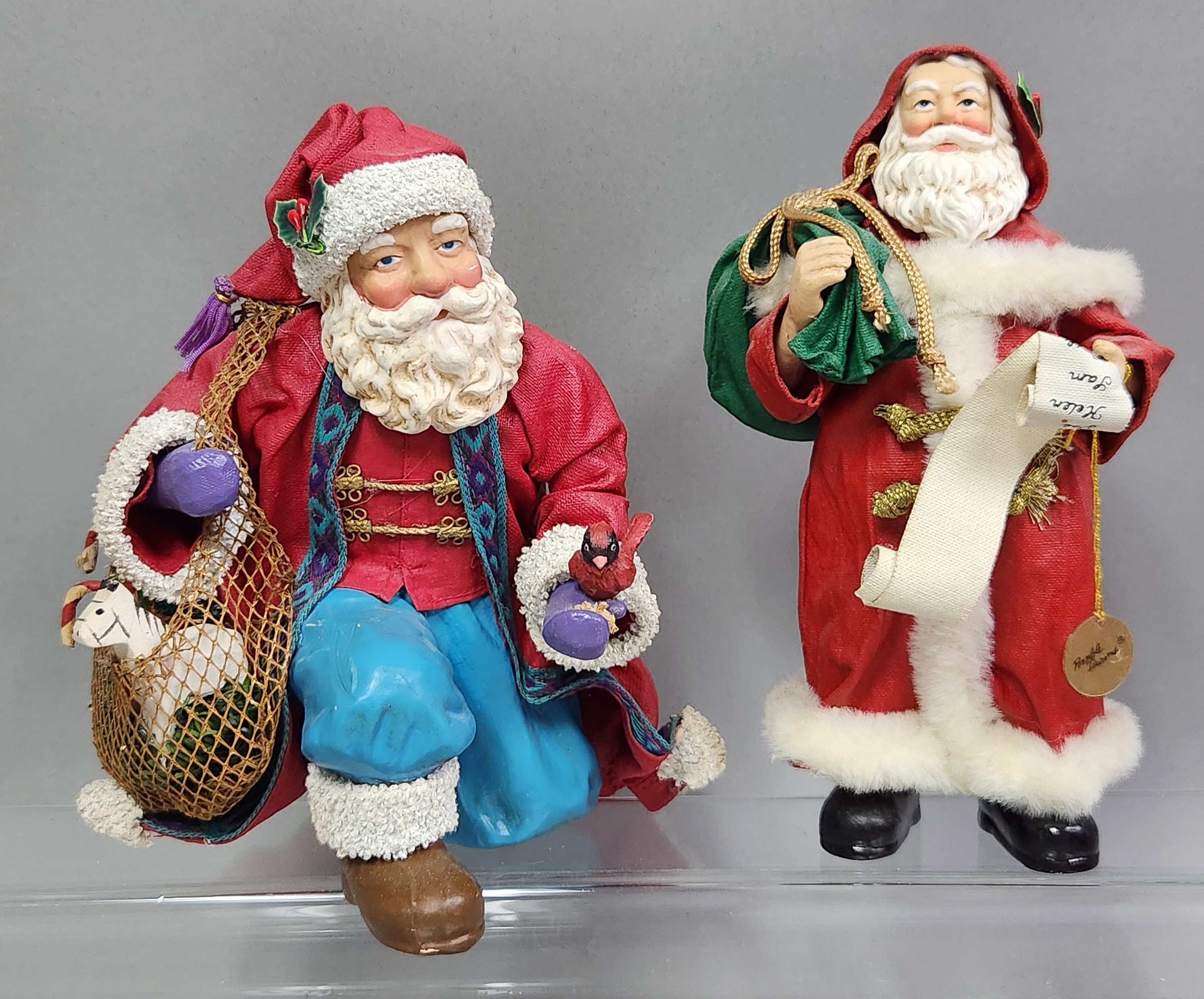 Possible Dreams Clothtique Santa Claus Figurines