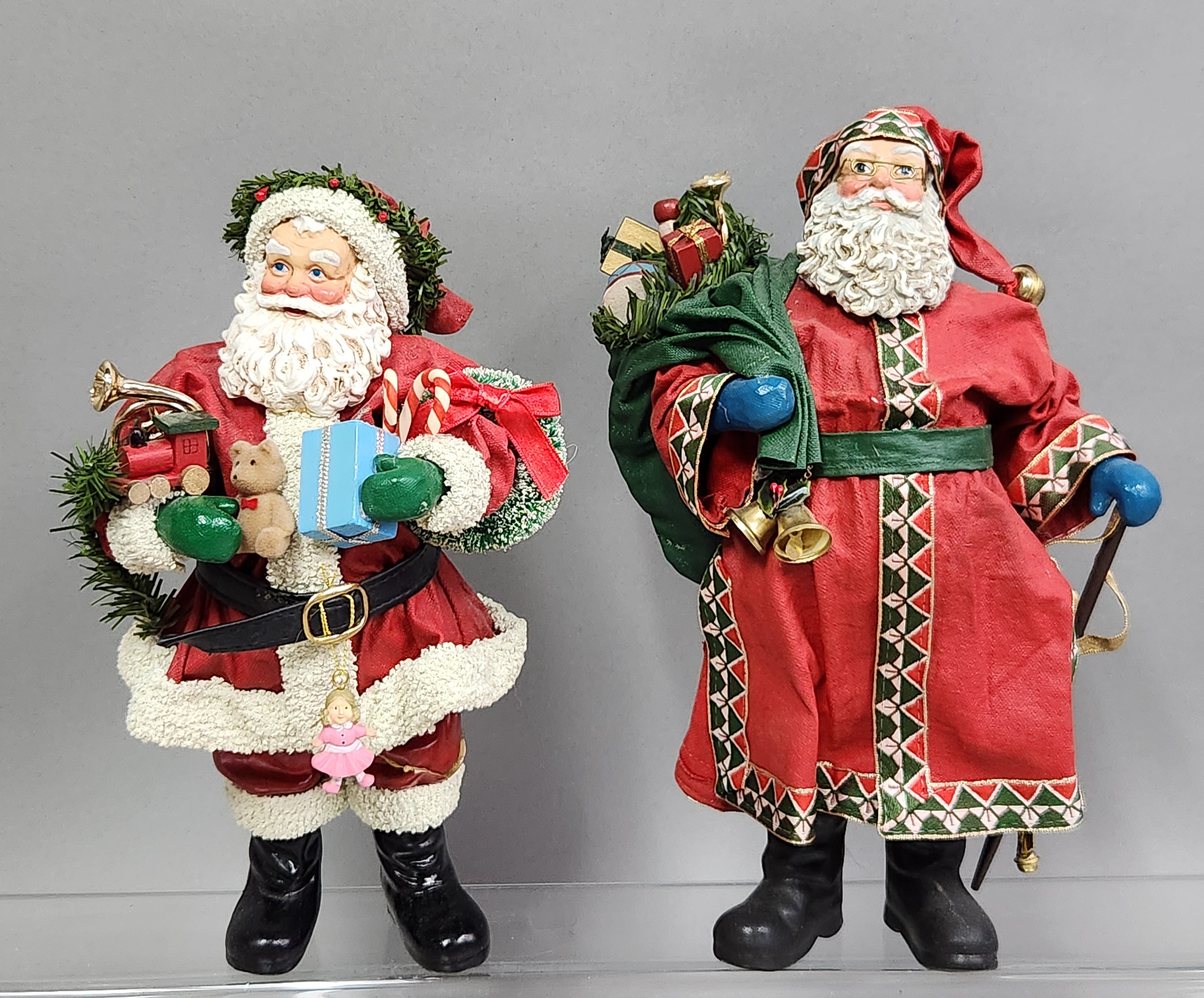 Possible Dreams Clothtique Santas