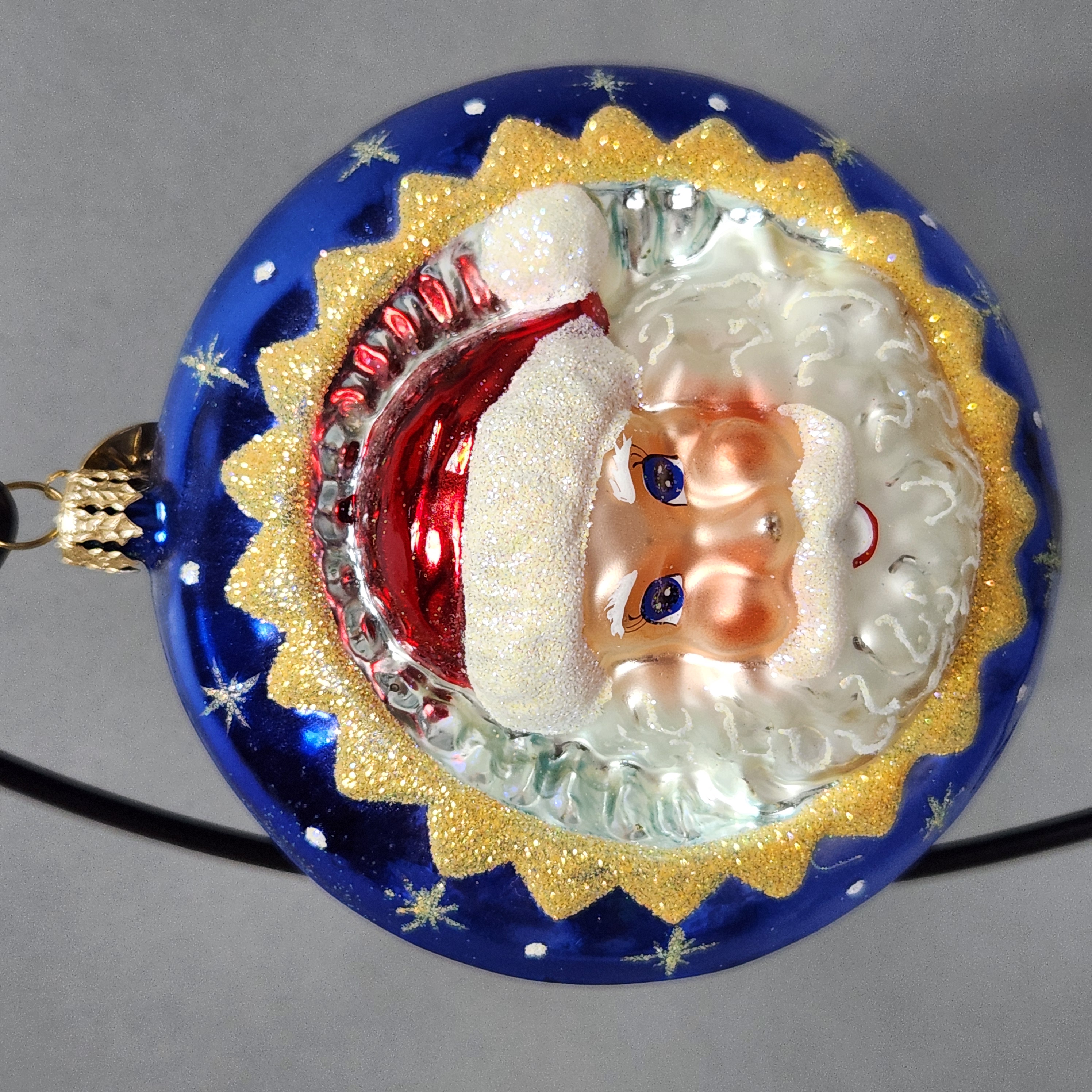 Radko Santa Star Shine Ornament