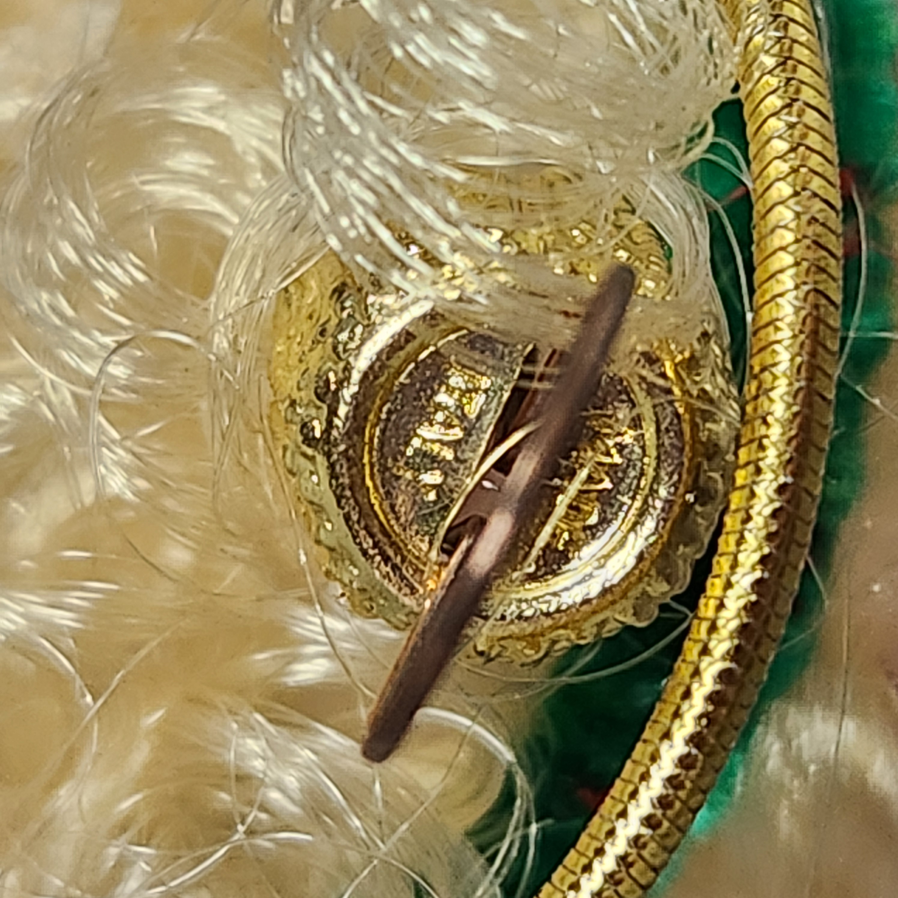 Italian Glass Musical Angel Ornament