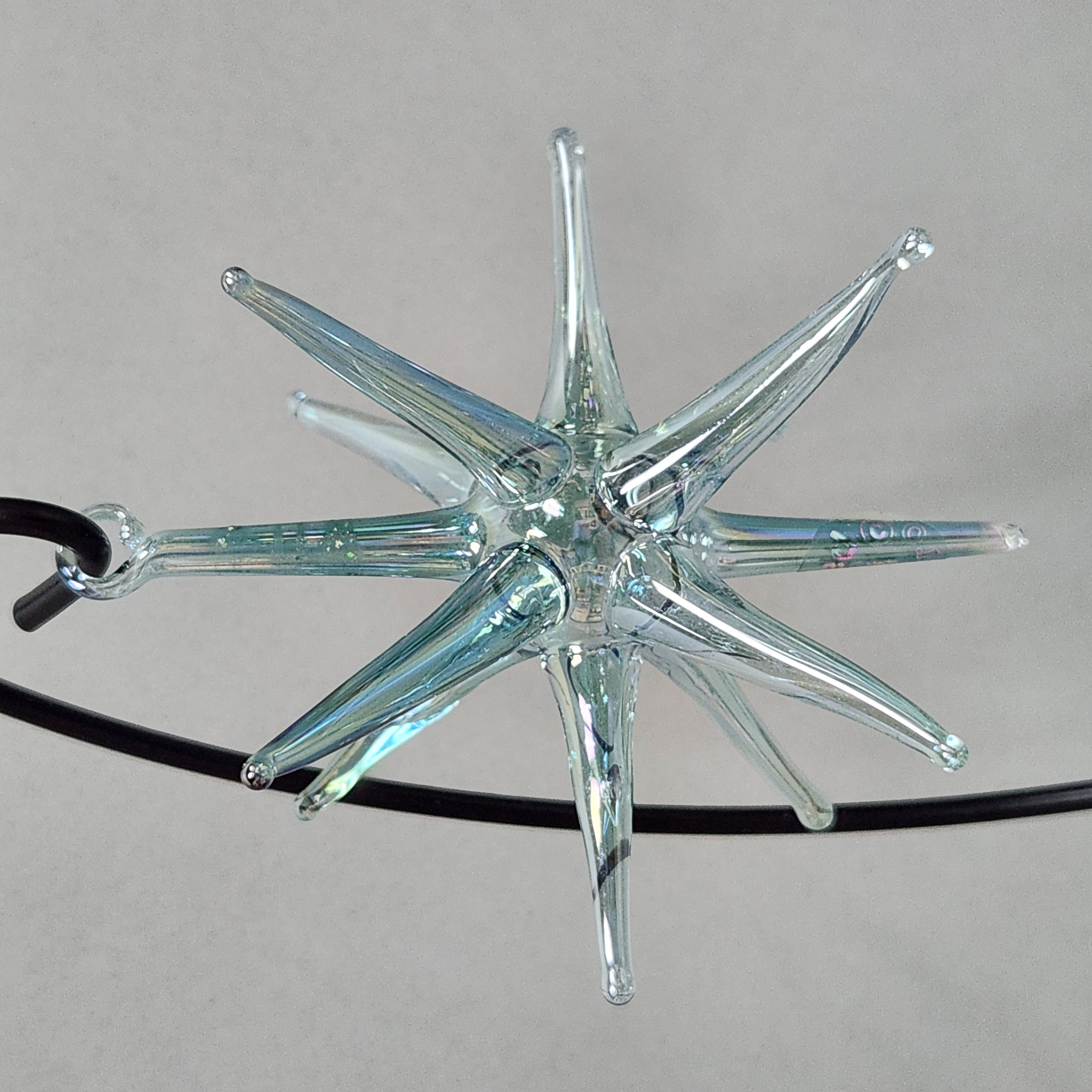 Italian Glass Star Ornament