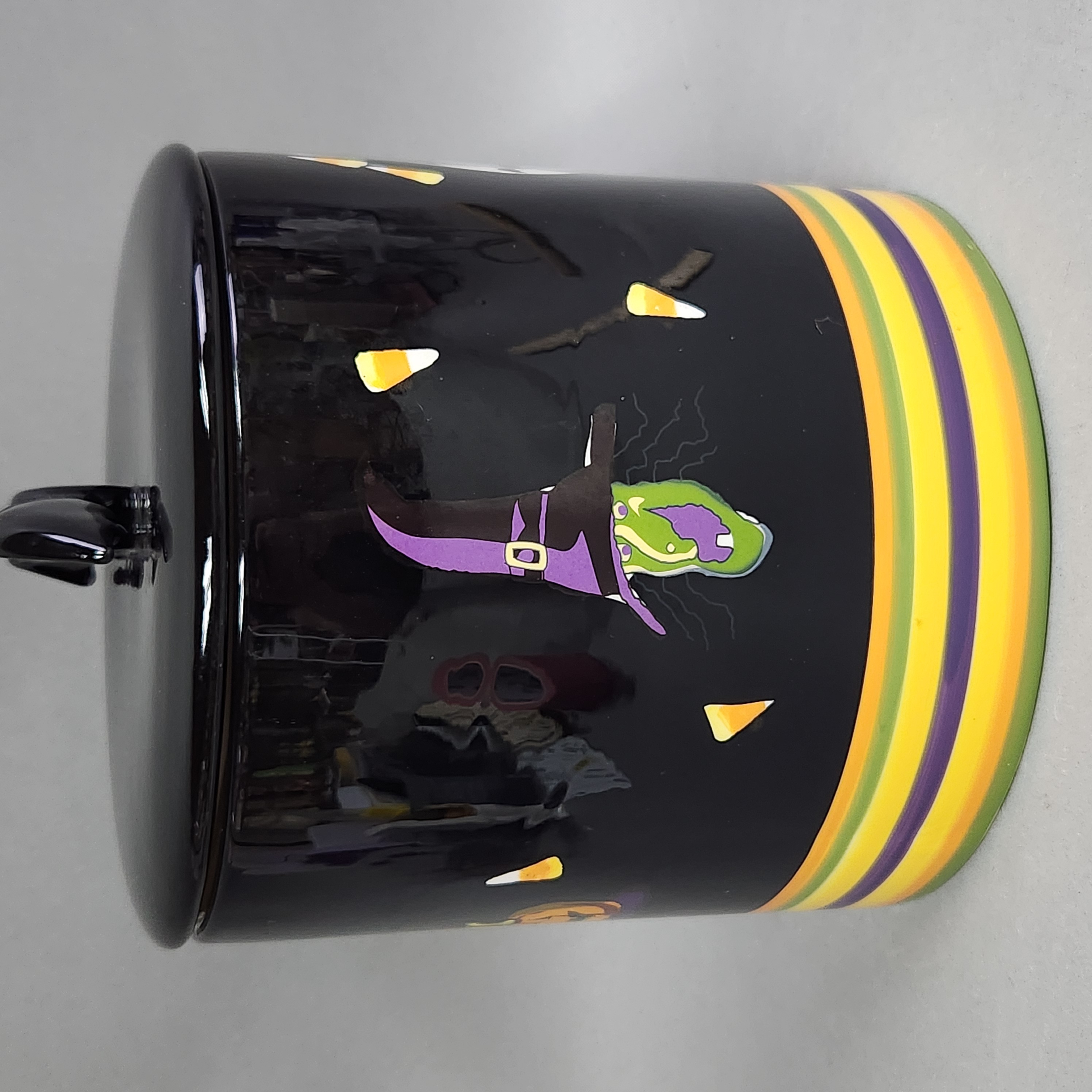 Halloween BOOlevard Bat Handle Cookie Jar