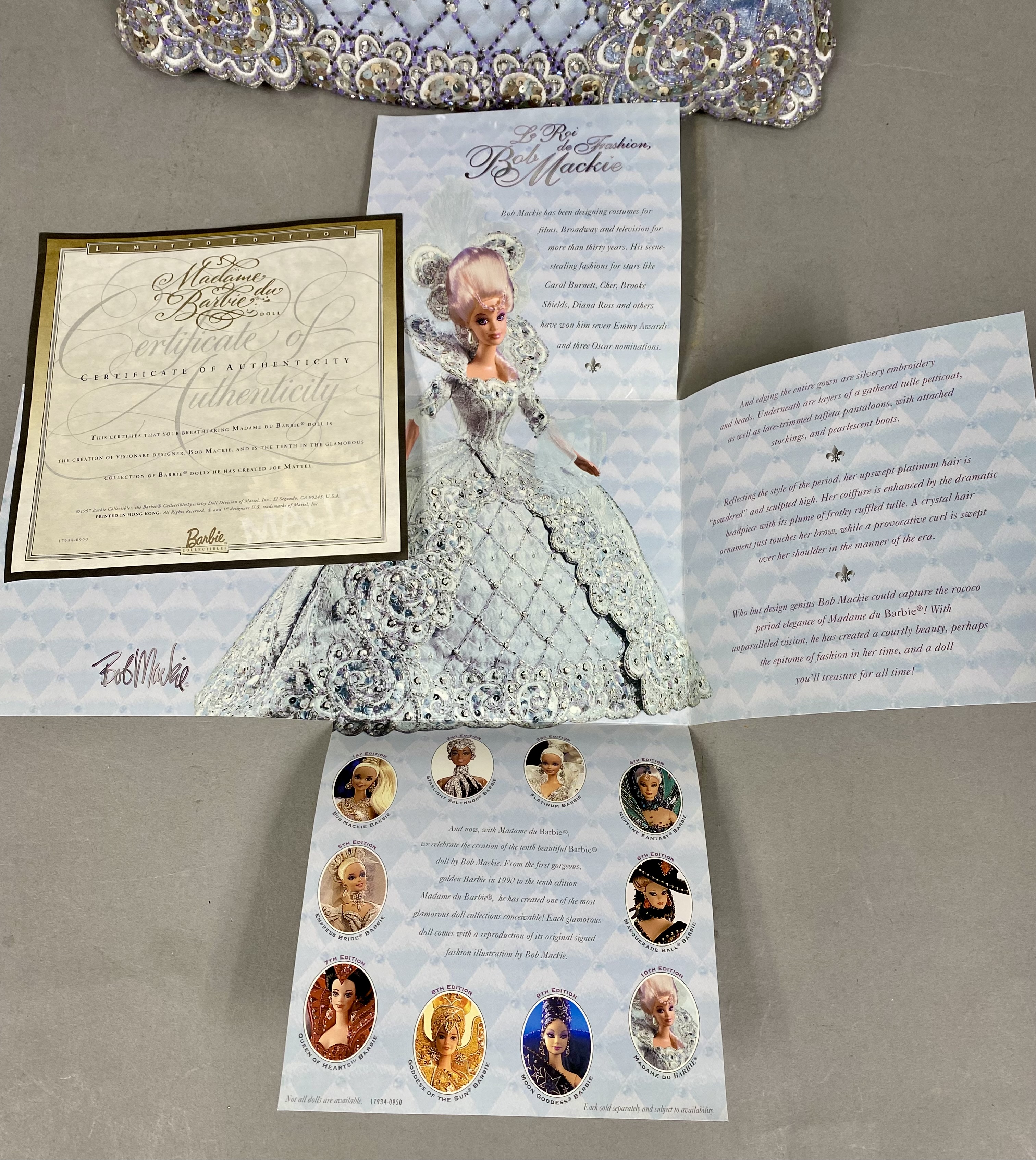 Bob Mackie Madame du Barbie Limited Edition Doll