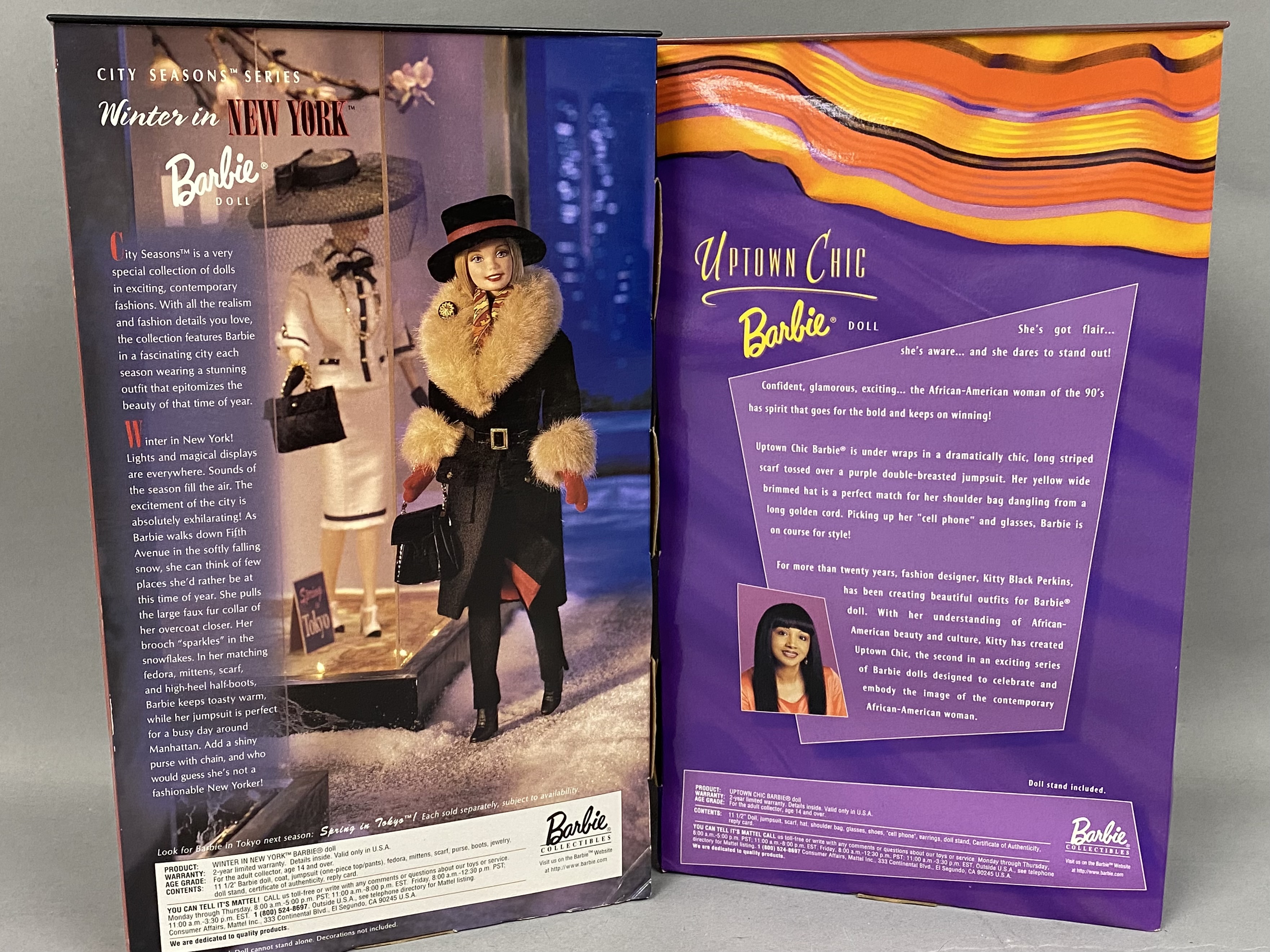 Mattel 1998 Collector Edition Barbie Dolls