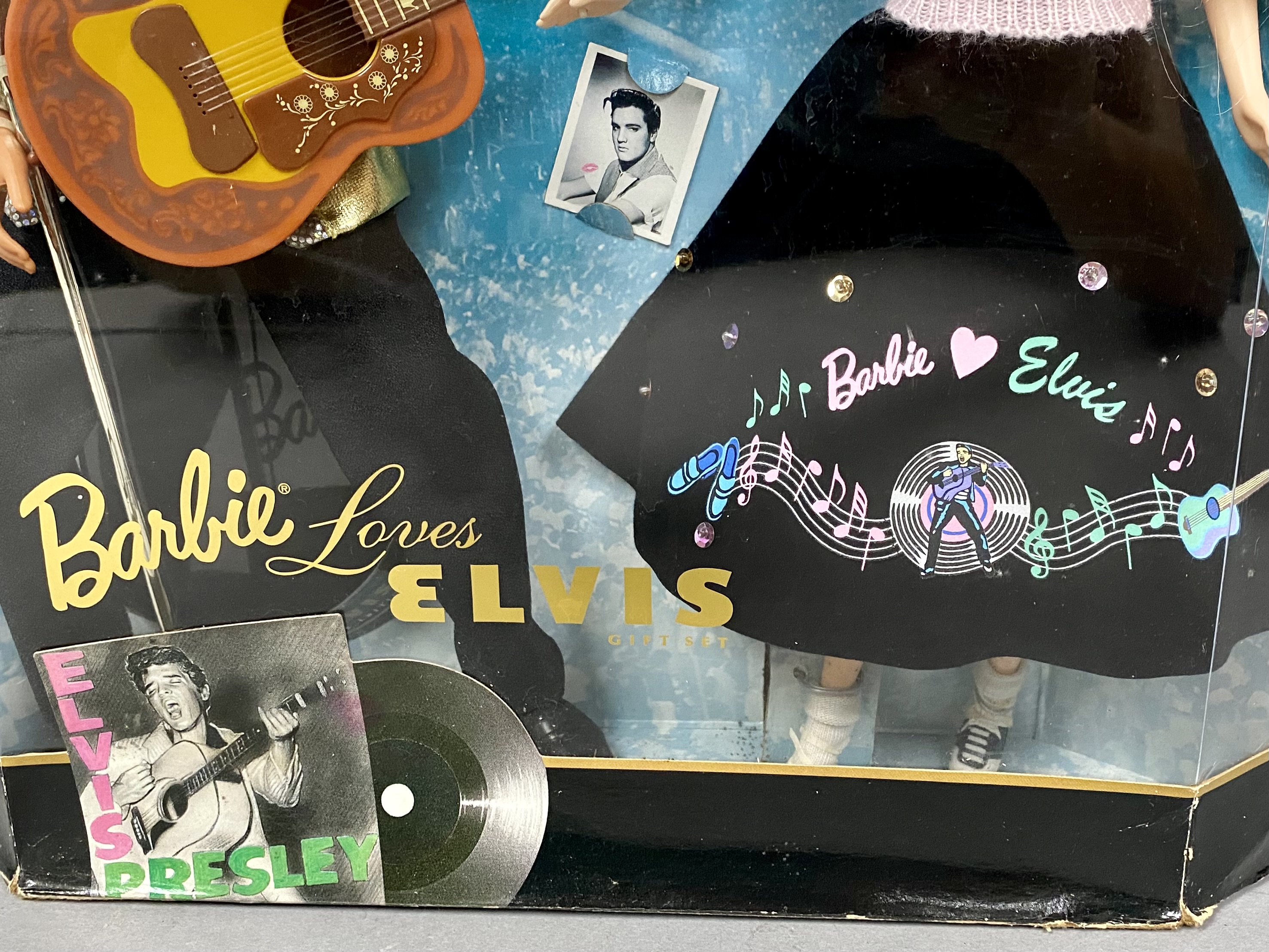 Mattel Elvis & Coca-Cola Barbie Dolls