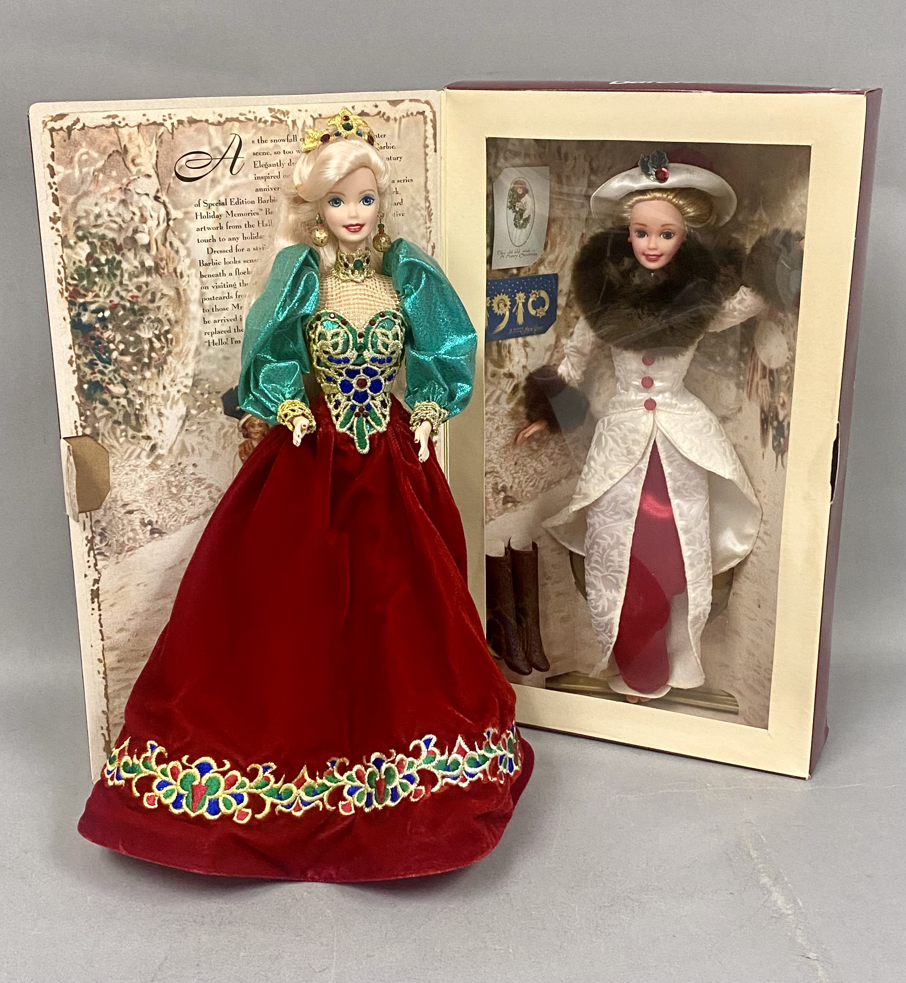 Mattel Holiday Jewel & Memories Barbies
