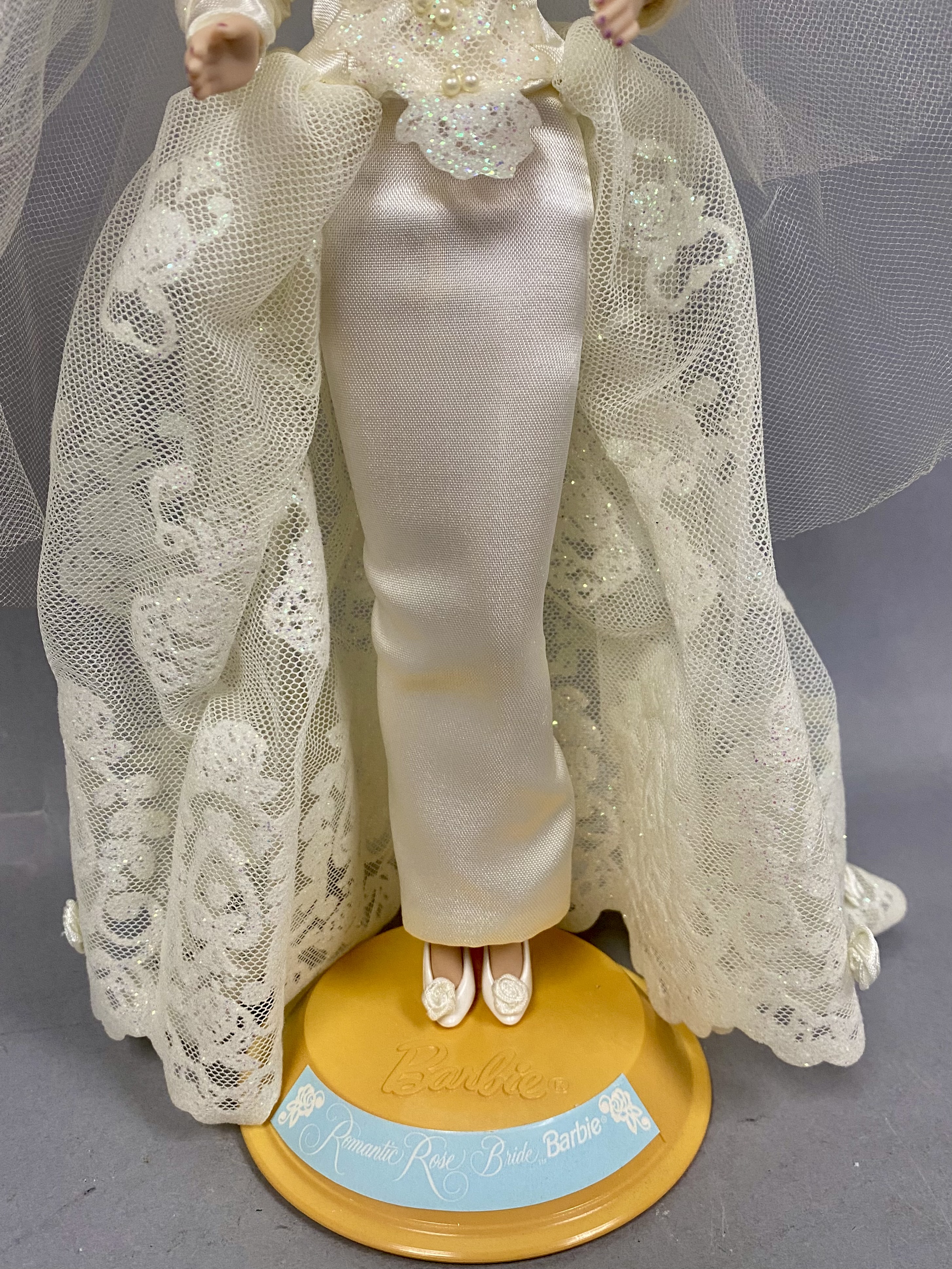 Mattel Romantic Rose Bride Barbie Doll