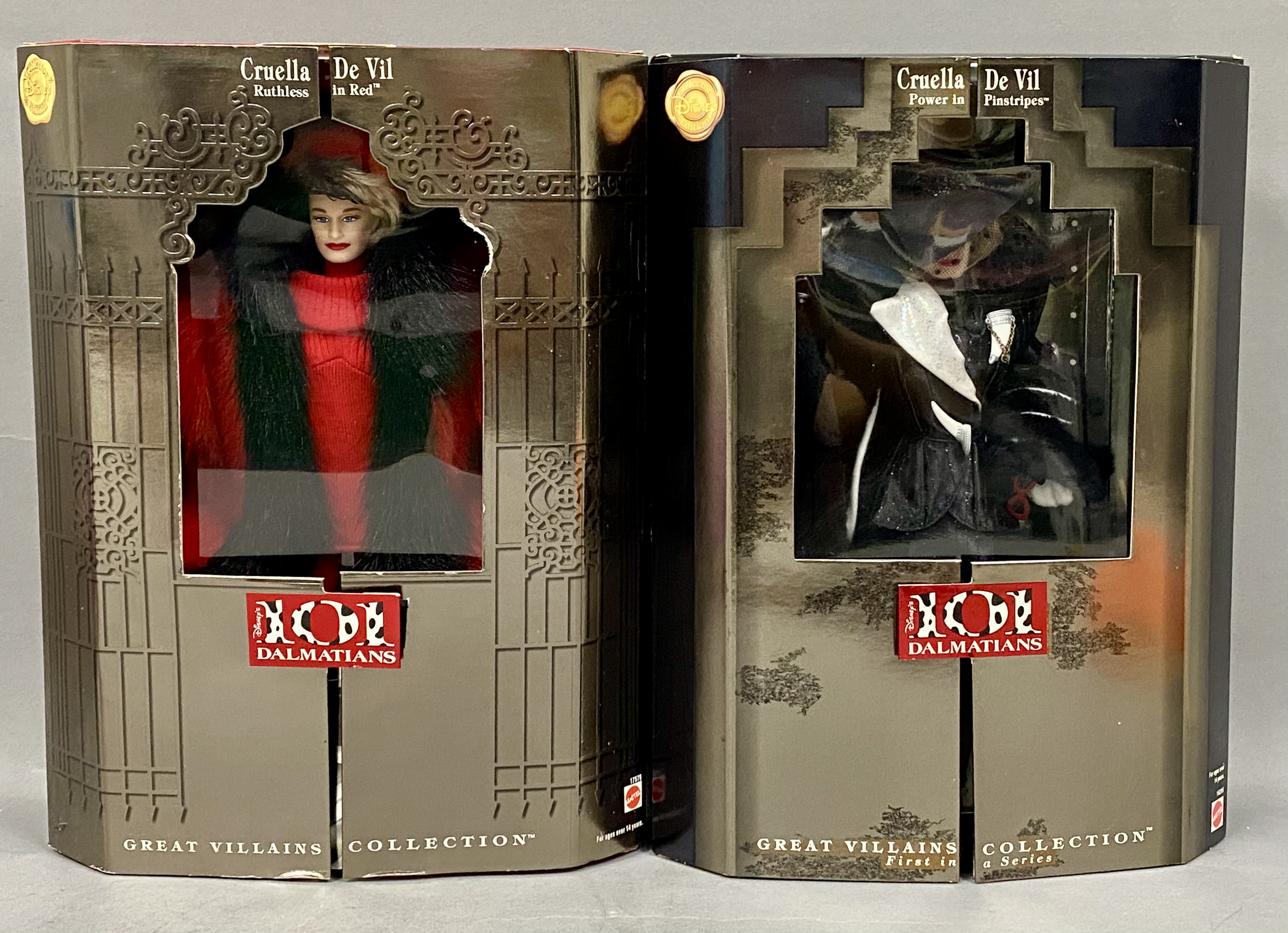 Mattel Great Villains Cruella De Vil Dolls
