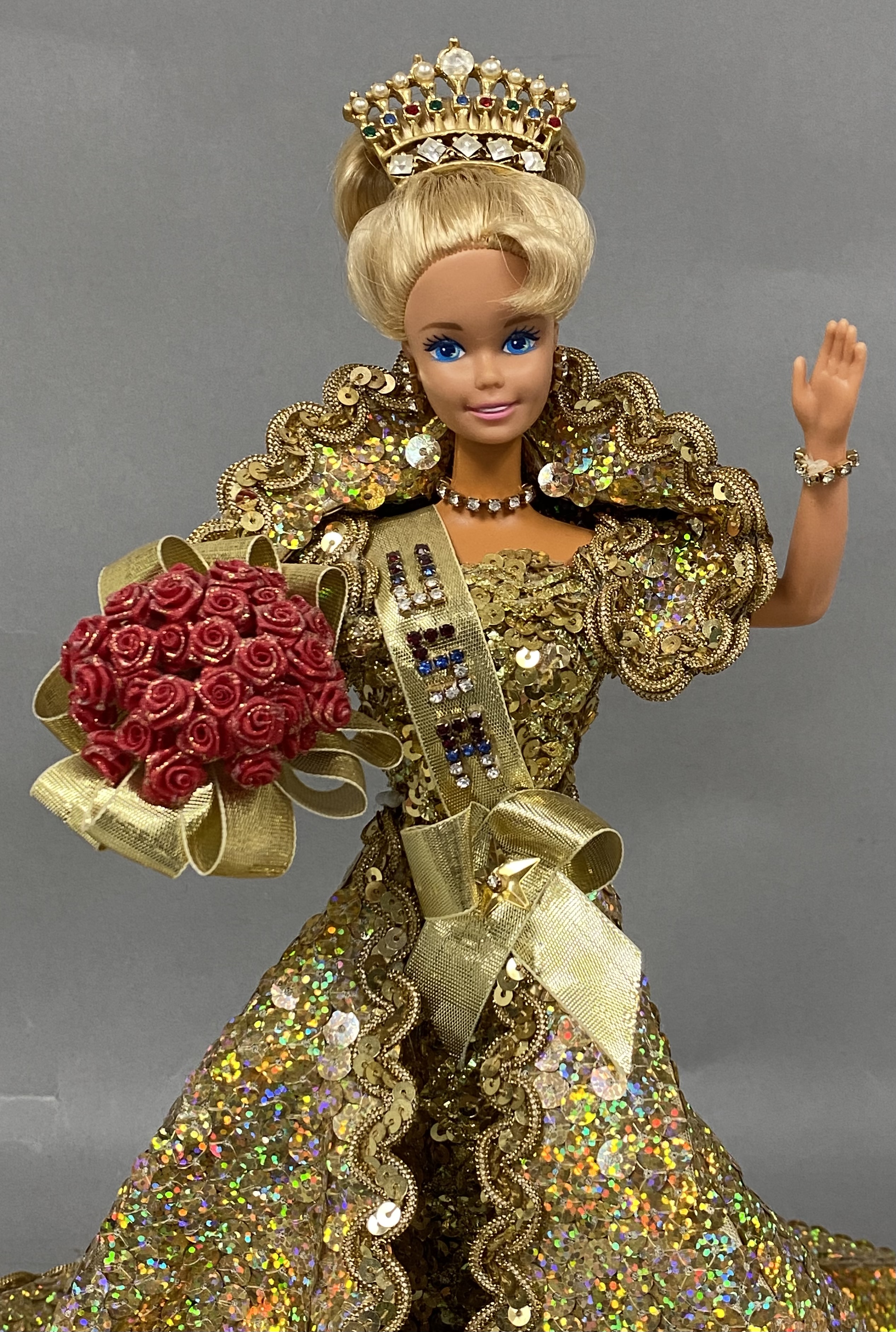Two Custom Vinyl Fashion Dolls